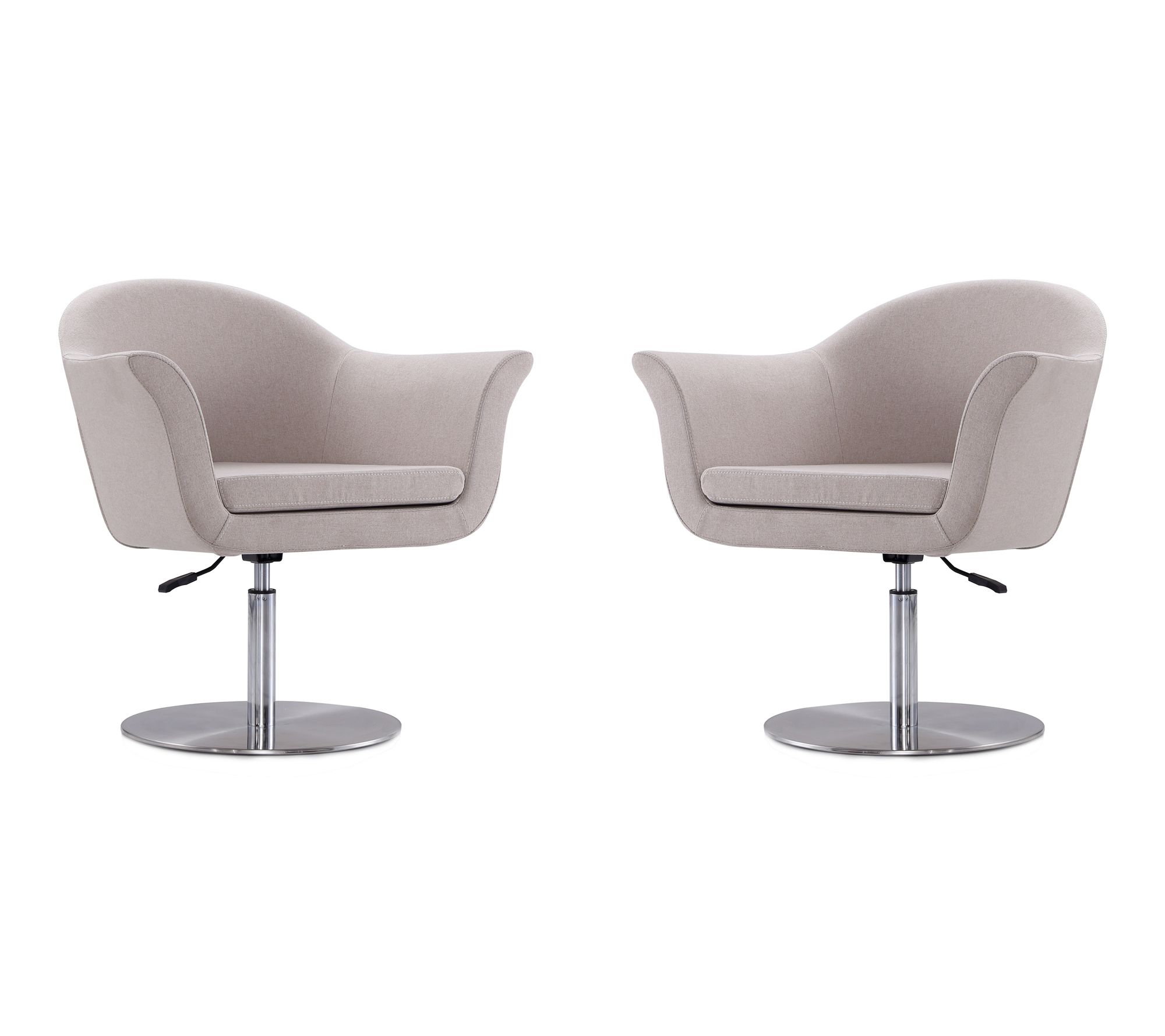 Manhattan Comfort Voyager Woven Blend Lounge Chair - Set of 2