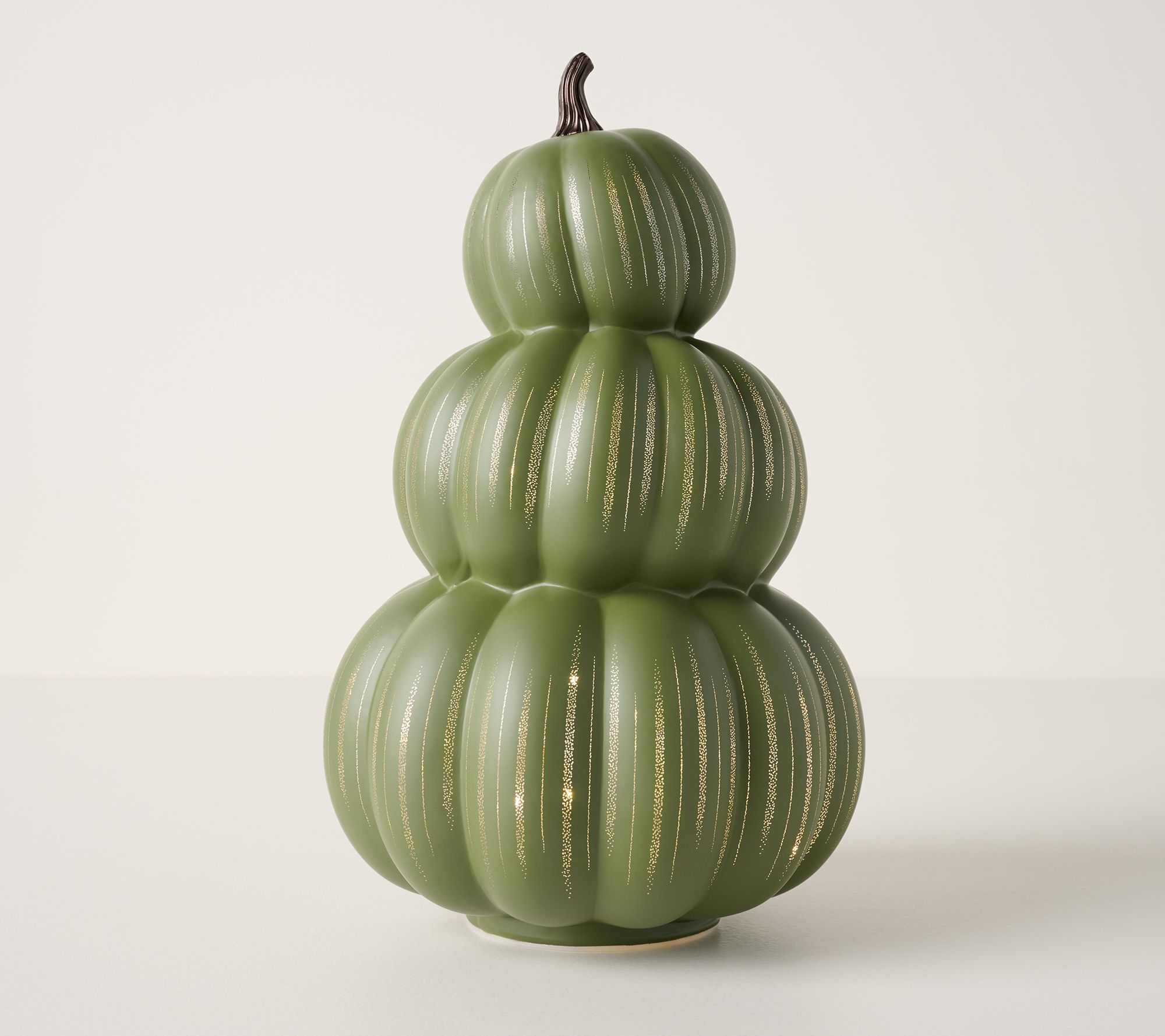 12.5" Starry Night Stacked Pumpkins by Valerie