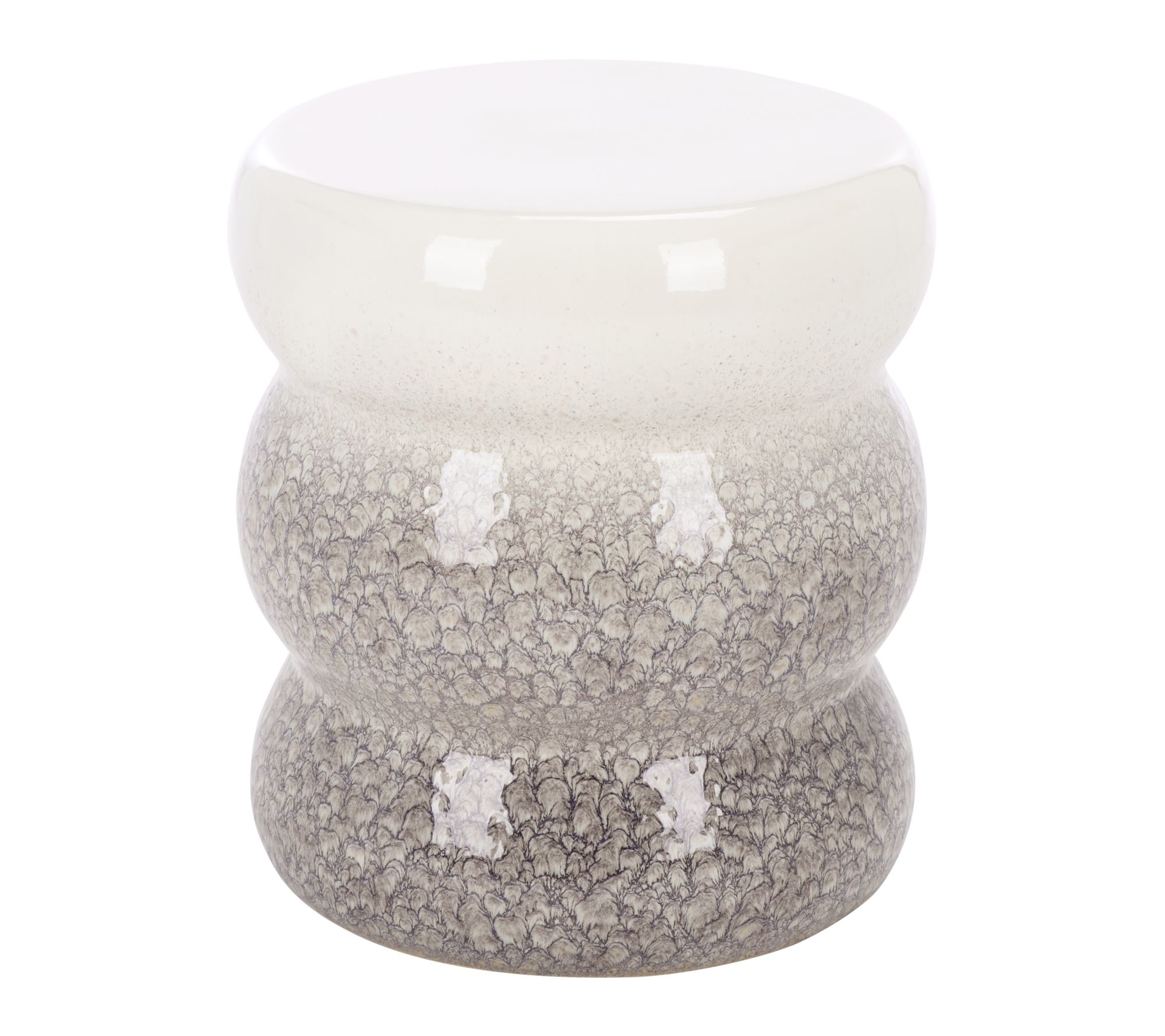 Emi, 15.5 Inch, Ceramic Garden Stool by Valerie