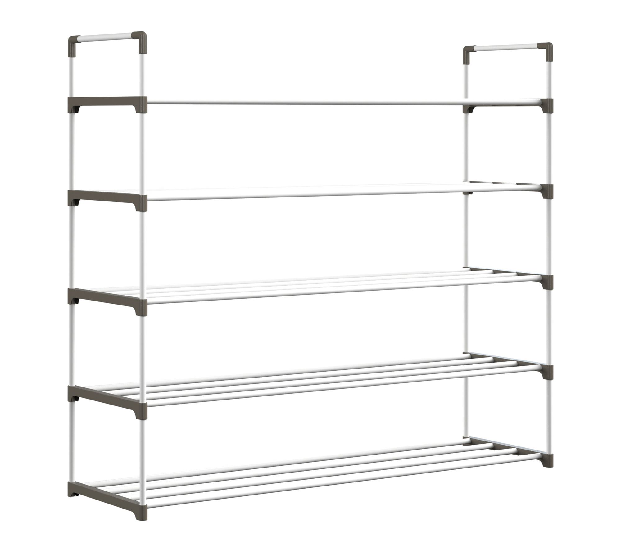 Home-Complete Shoe Storage Rack 5-Tier Shoe Organizer