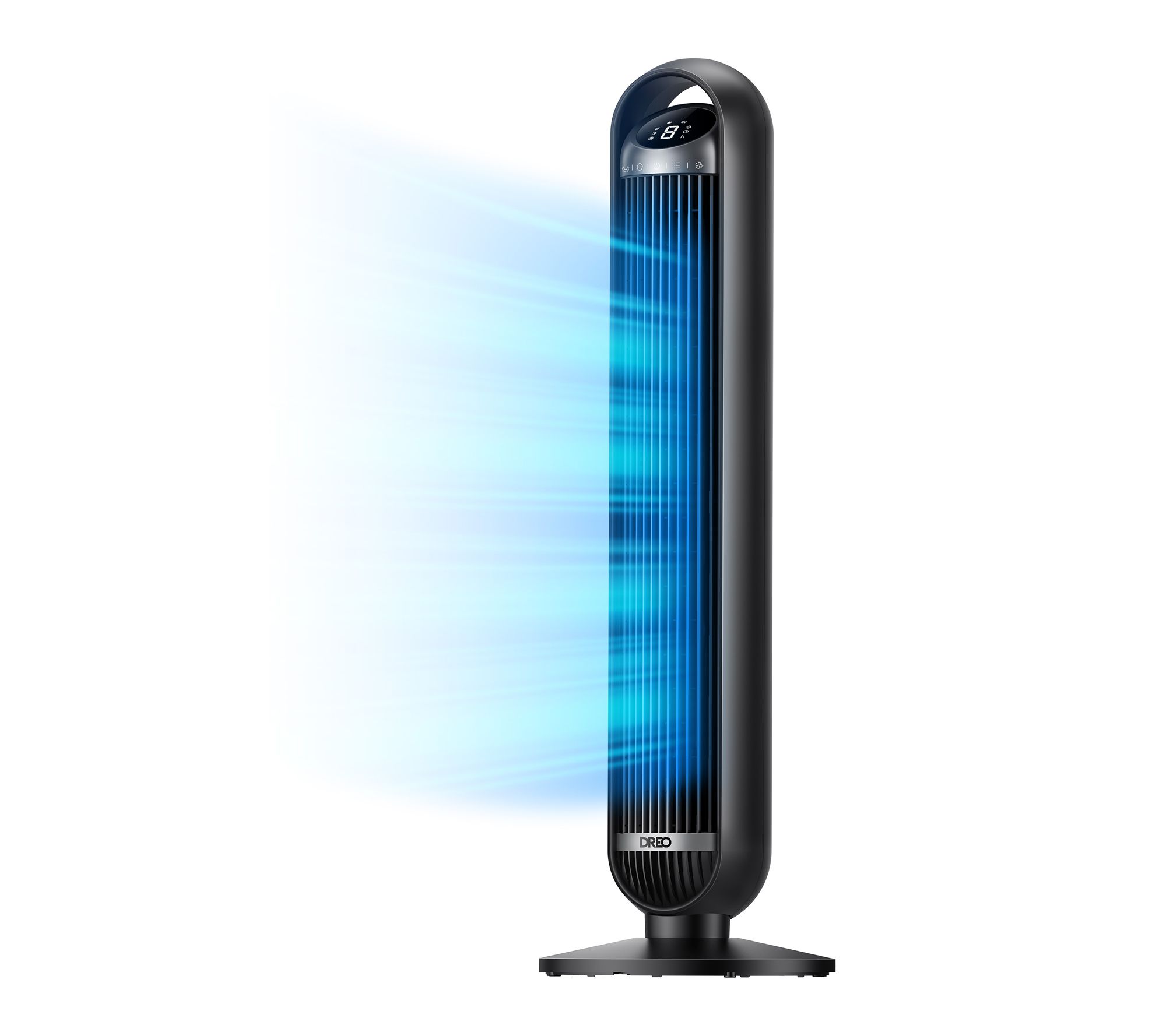 DREO 36" Tower Fan 8-Speed 25dB 90 Degree Osc with Remote
