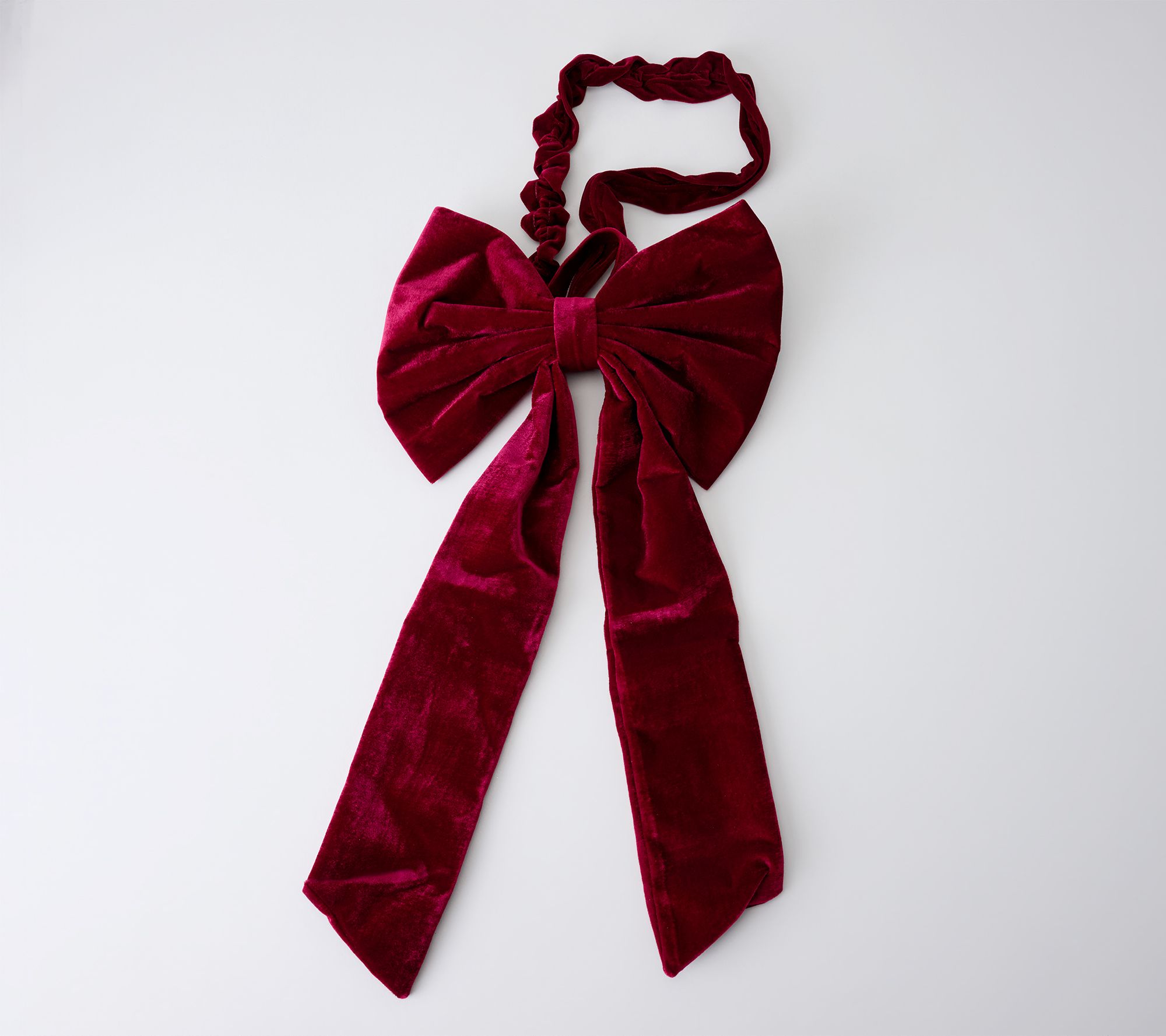 28" Velour Multi-Use Decorative Bow by Mally Roncal