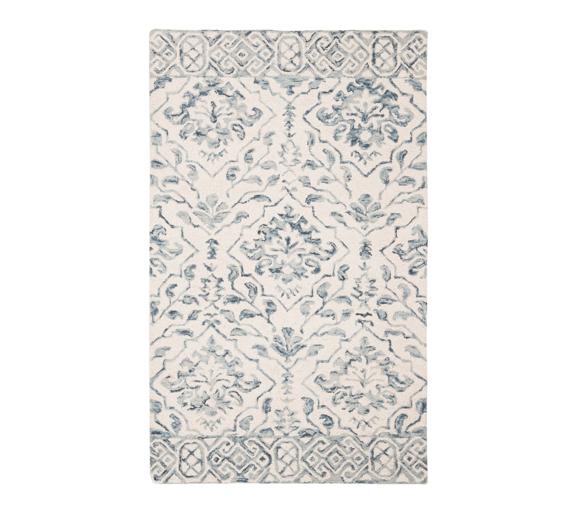 Dip Dye Fleur 3' x 5' Wool Rug by Valerie