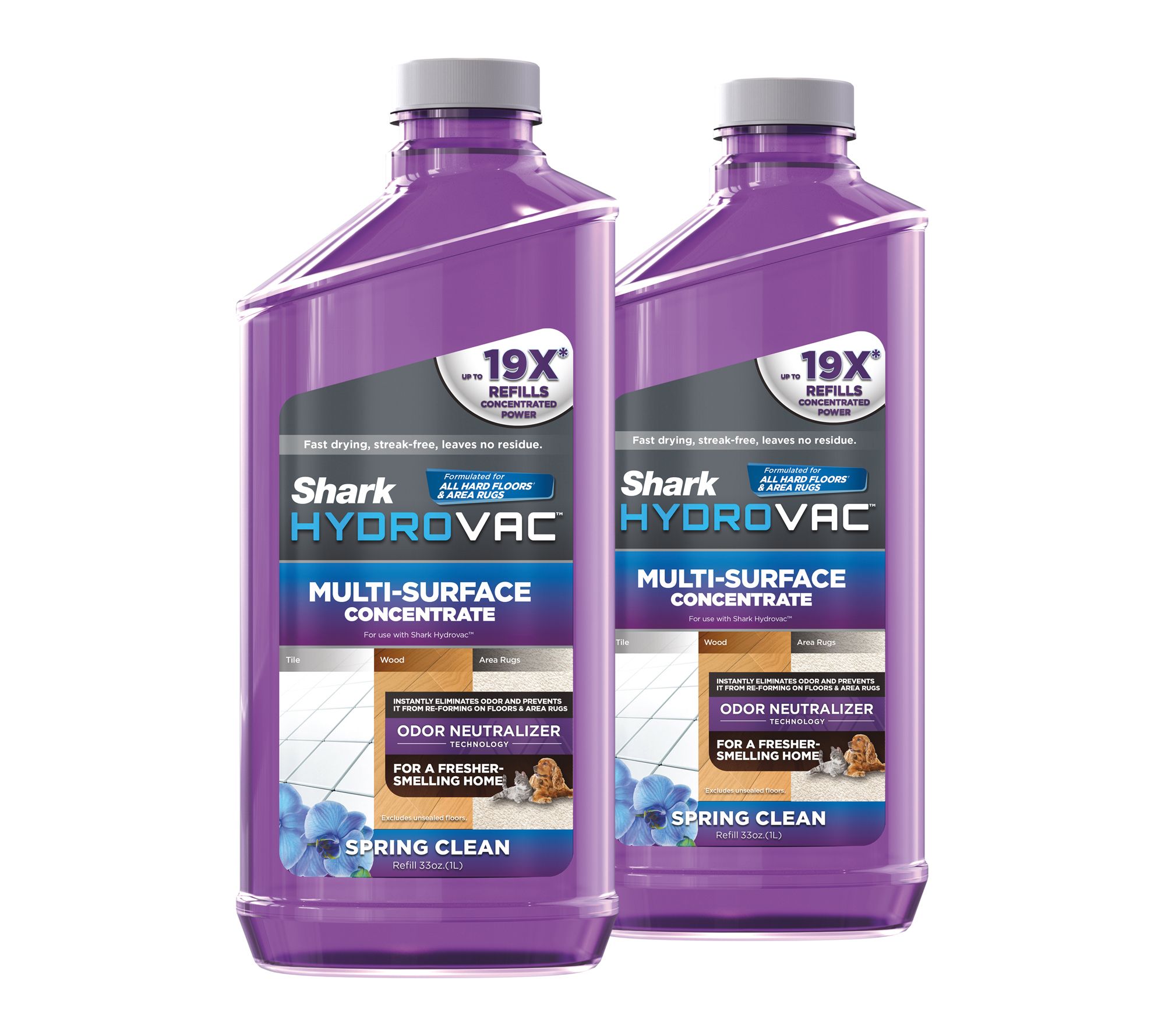 Shark HydroVac 2-pack Multi -Surface Concentrate