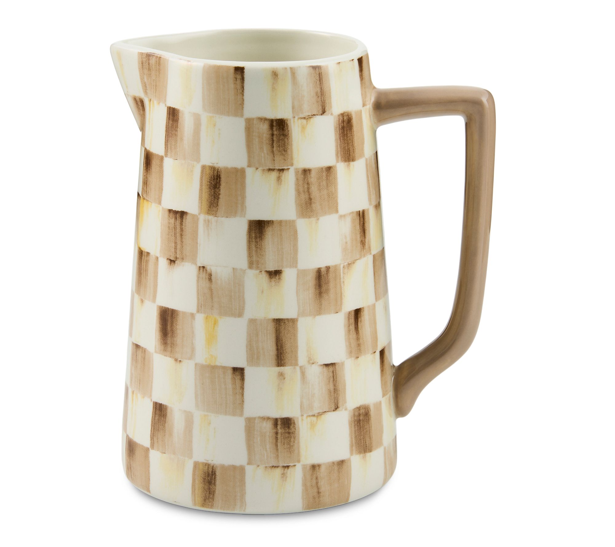 MacKenzie -Childs Check Farmhouse Pitcher