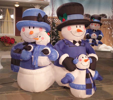 20 foot tall blow up snowman