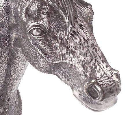 Stetson Home Classics Horse Head Sculpture - QVC.com