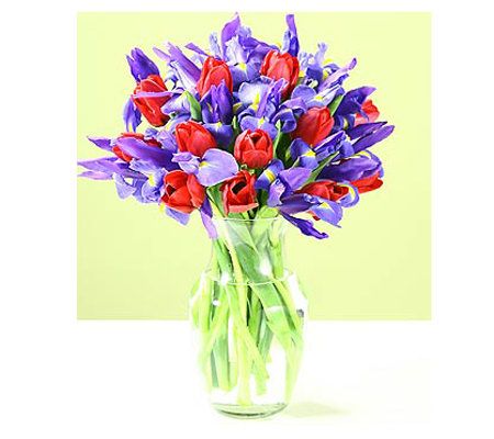 Hugs and Kisses with Vase by ProFlowers - QVC.com