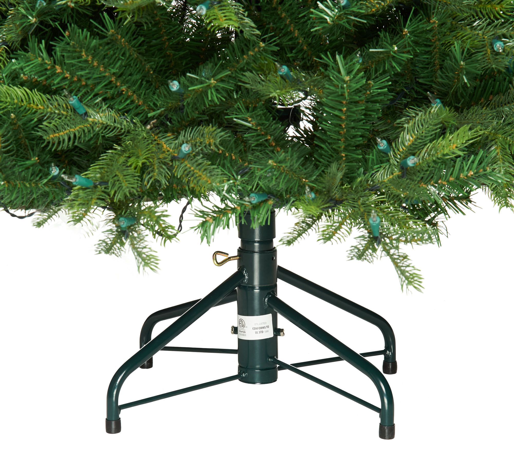 Bethlehem Lights Prelit 7.5' Shenandoah Pine Full Christmas Tree - QVC.com