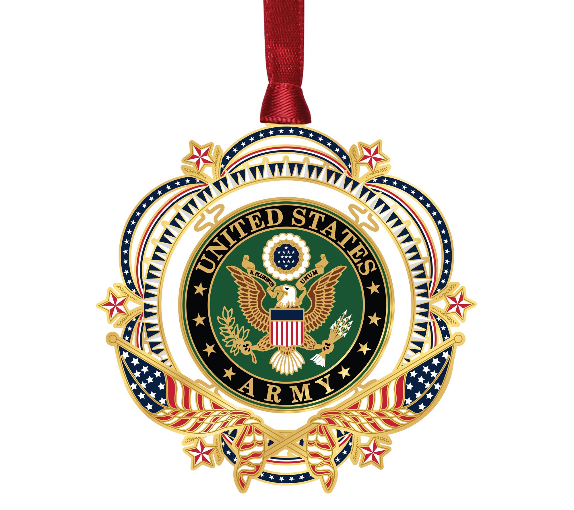 Patriotic Army Ornament