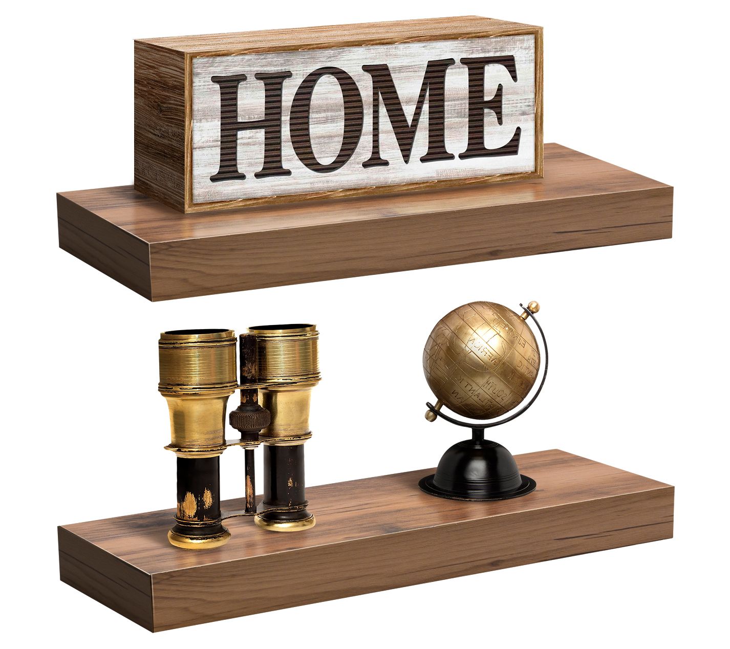 Sorbus Floating Shelf Set - 2 Pack