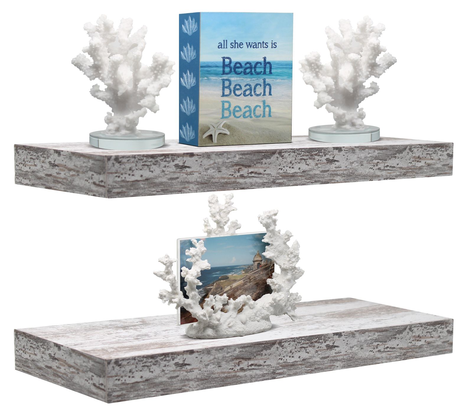 Sorbus Floating Shelf Set - 2 Pack