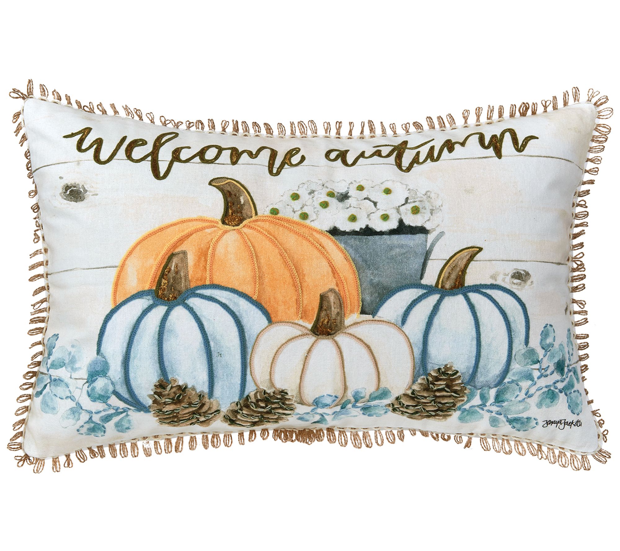 C&F Home Hello Fall Pillow