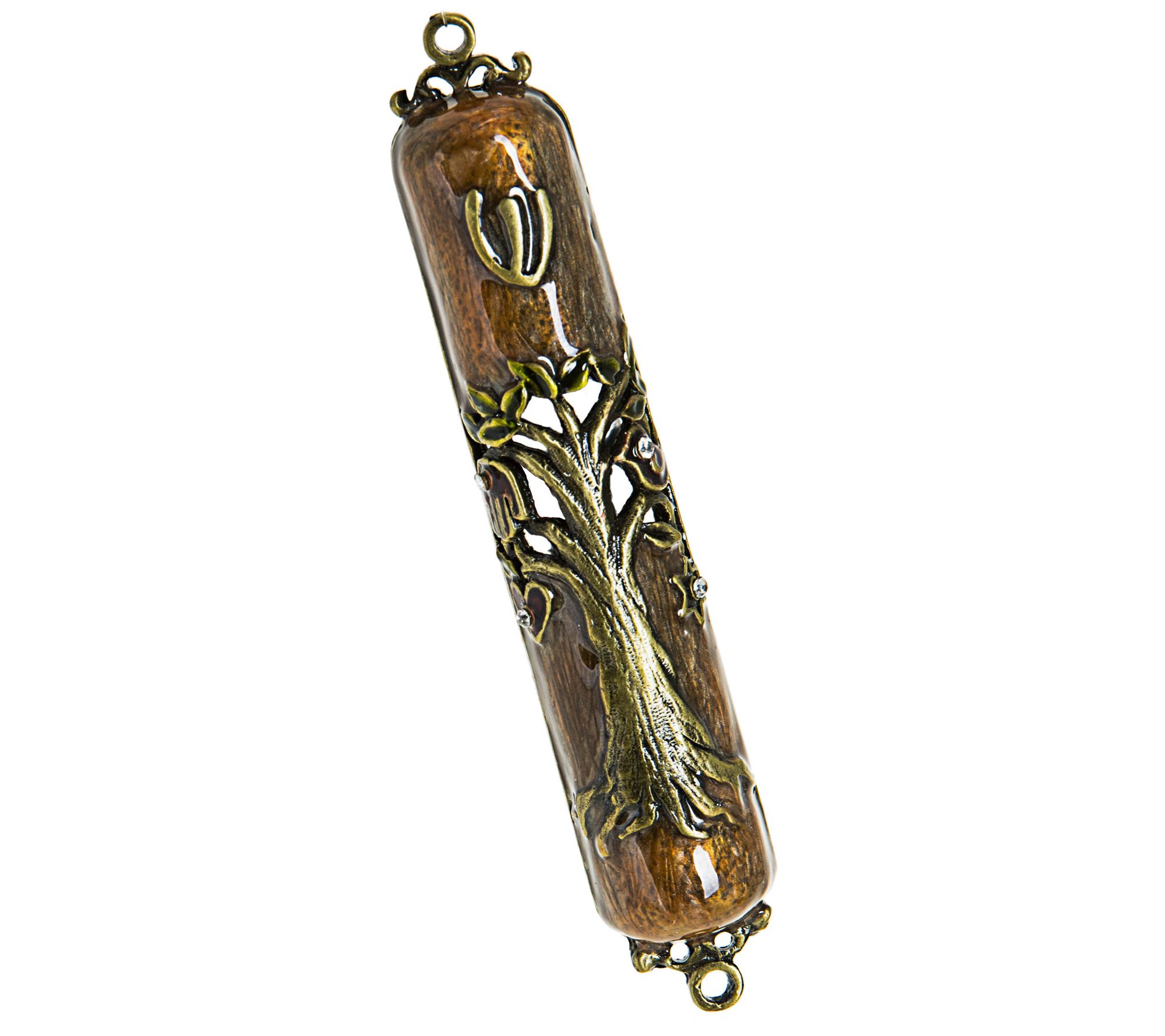 Copa Judaica Mezuzah Case Tree of Life