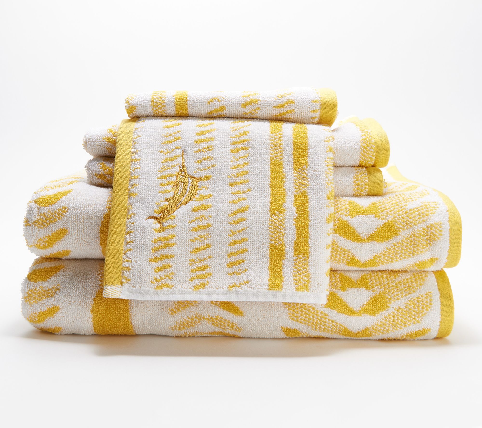 Towel and Linen Mart 100% Cotton Kitchen Towels,15 x 25 Inches Yellow,Soft, Absorbent,Tea Towels, Hand Towels,Bar Towels, Dish Towels (Pack of 6)