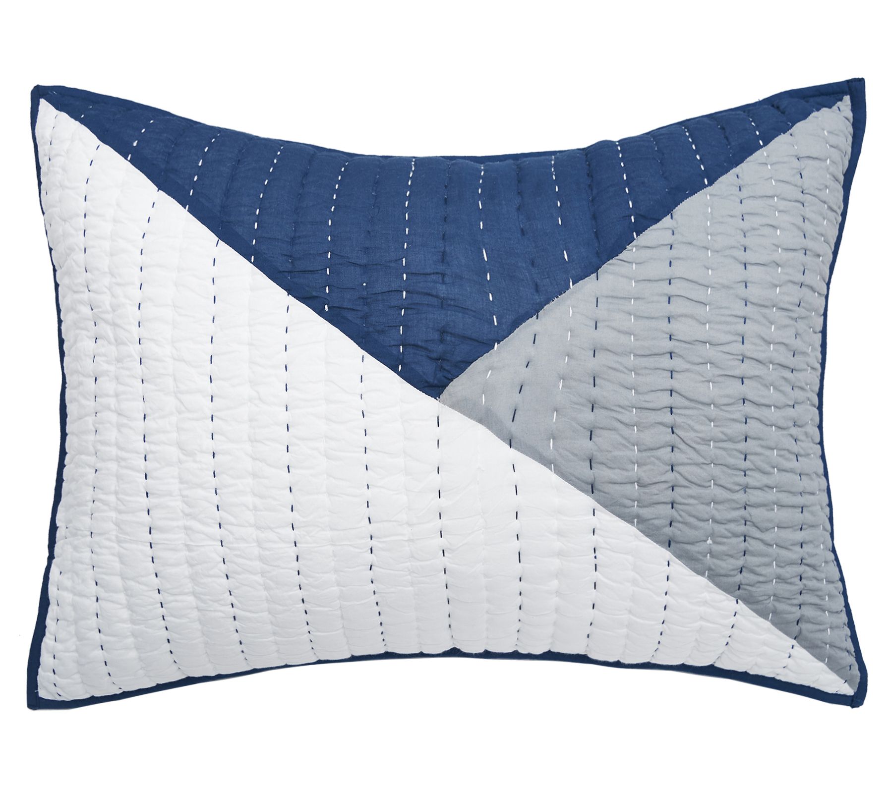 C&F Home Asymmetrical 20" x 26" Cotton StandardSham