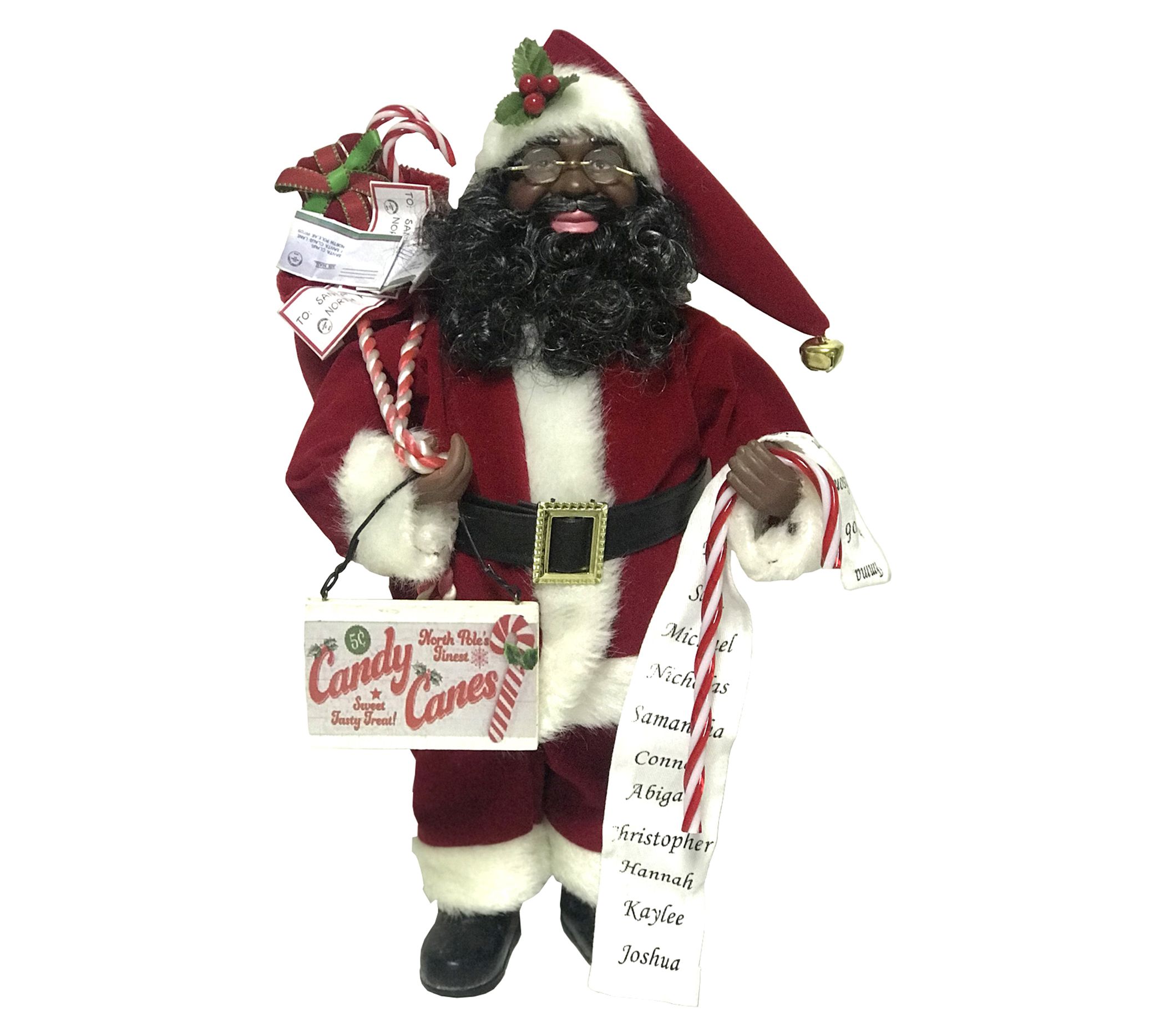 Santa's Workshop Inc. 15" Candy Cane Claus