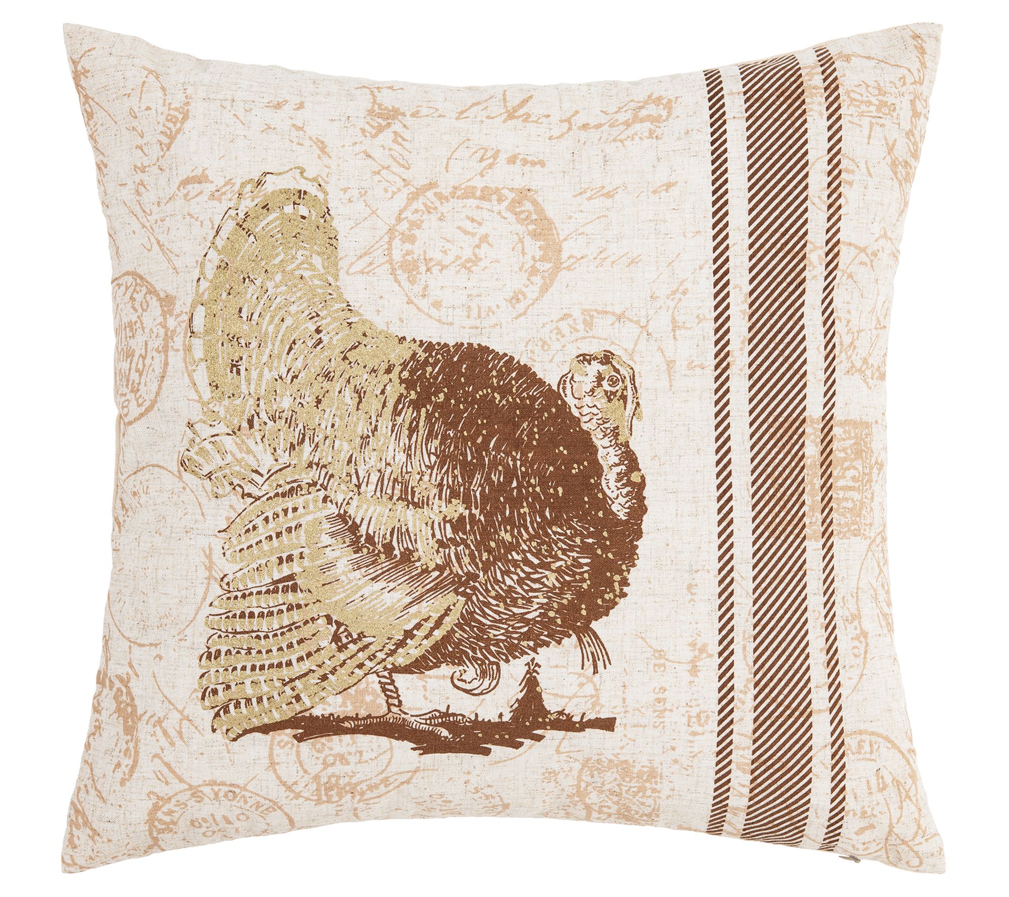 6 x 12 Patriotic Truck Hooked Americana Pillow by Valerie 