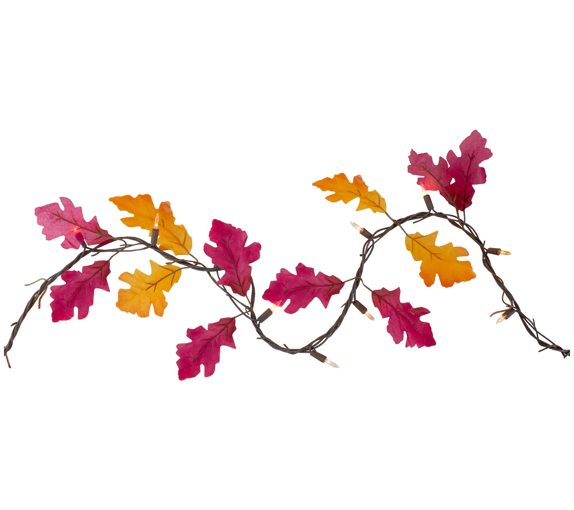 Northlight Autumn Garland with Mini Lights