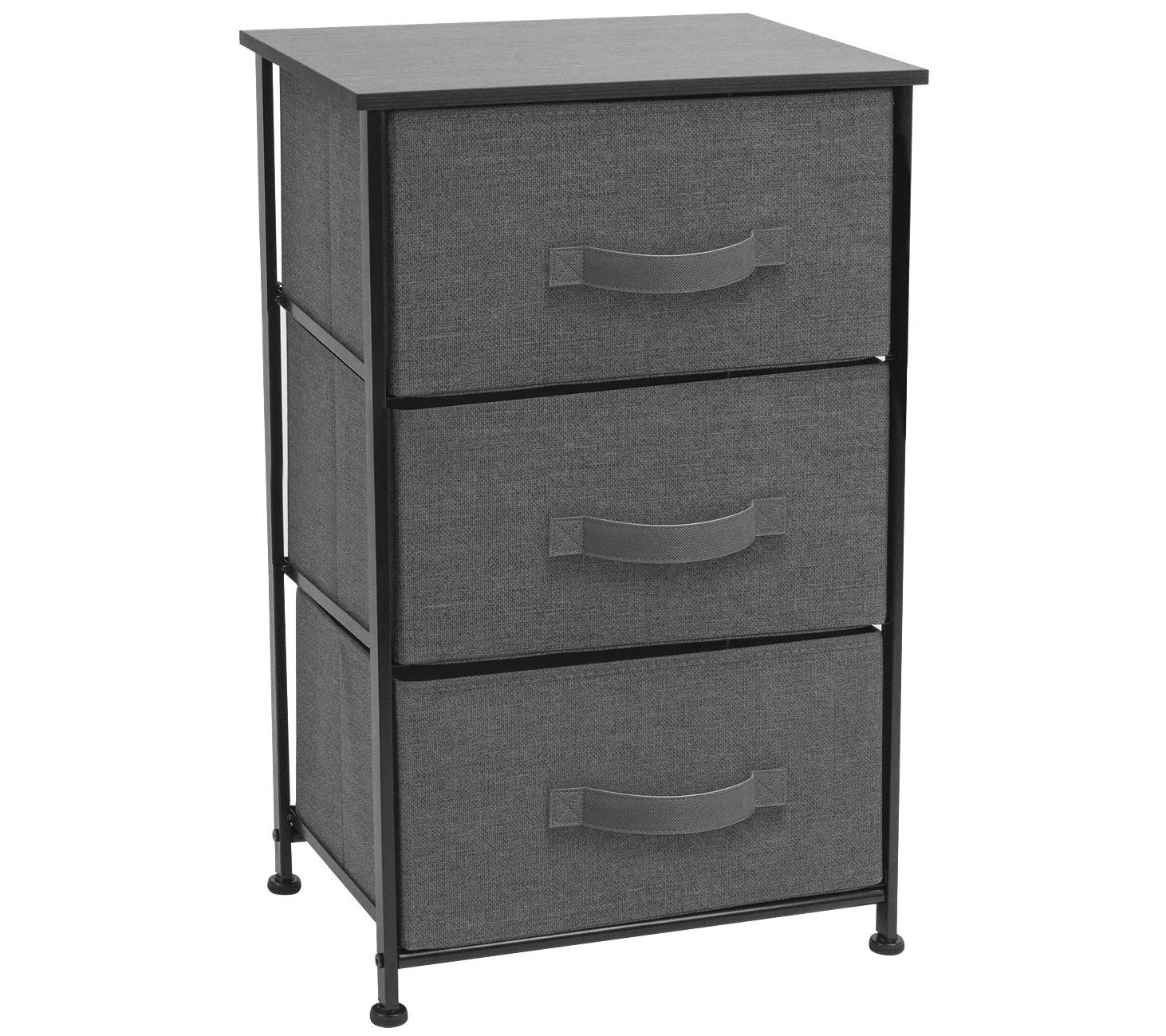 Sorbus Nightstand with 3 Drawers