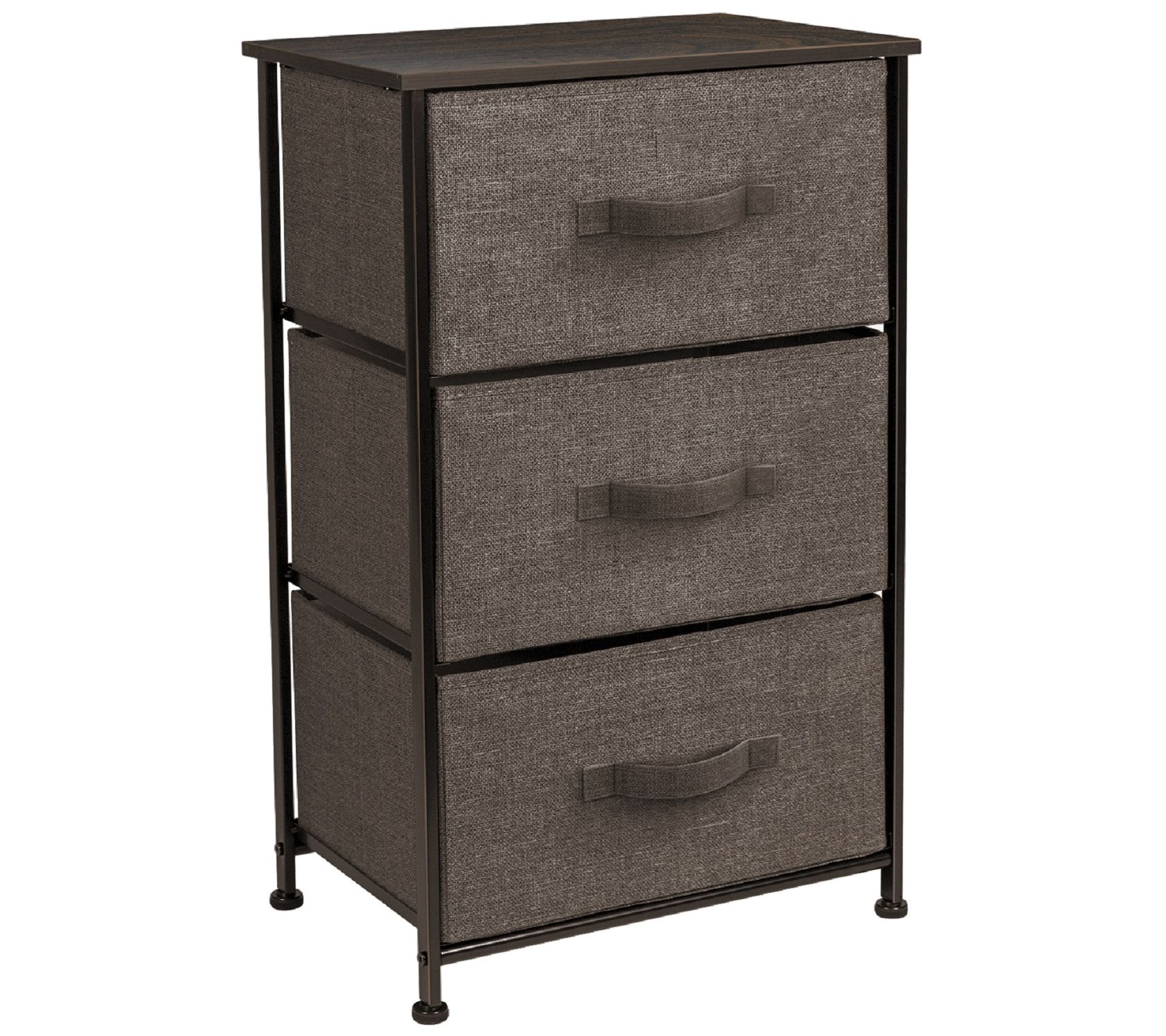 Sorbus Nightstand with 3 Drawers