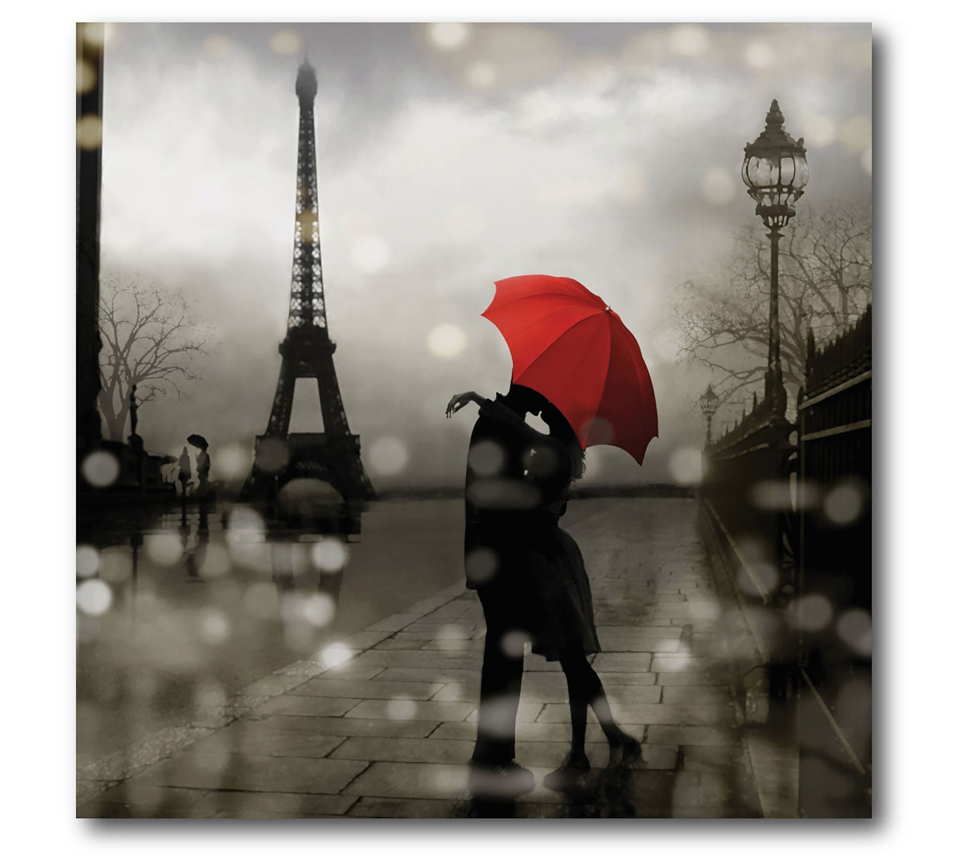 Courtside Market Paris Romance 16x16 Canvas Wall Art