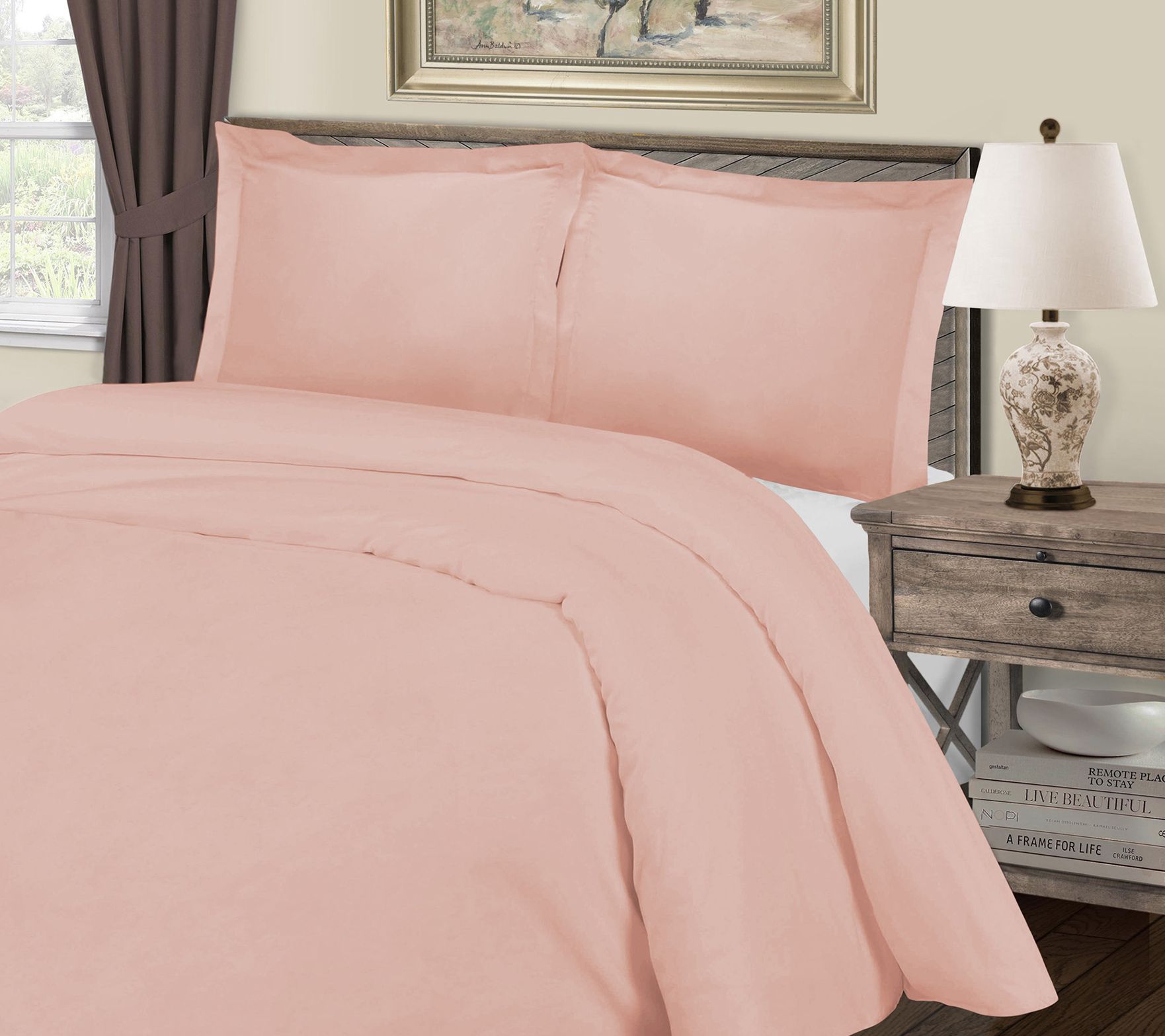 Superior 1000-Thread Count Duvet Cover Set, Full/Queen