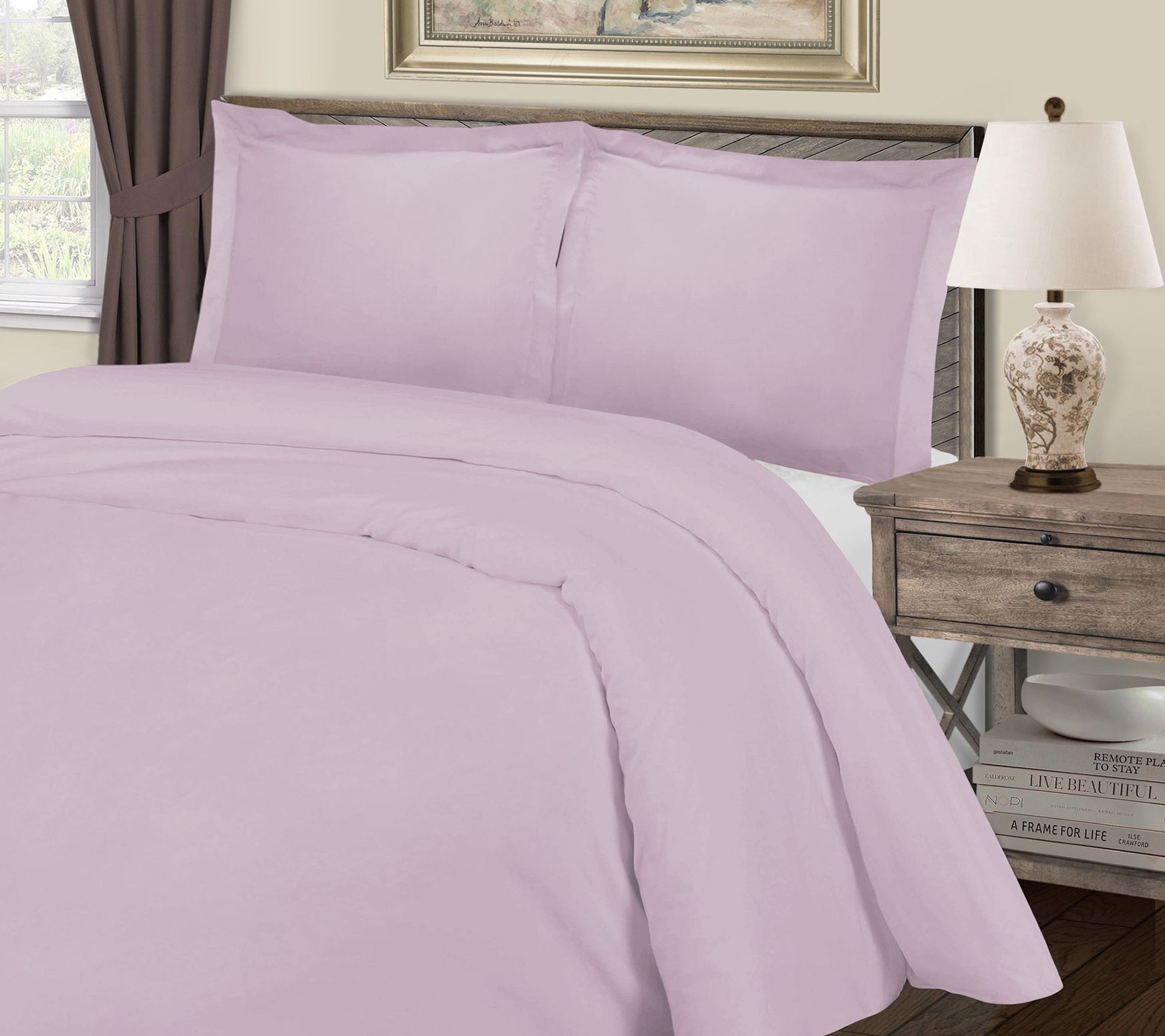 Superior 1000-Thread Count Duvet Cover Set, Full/Queen