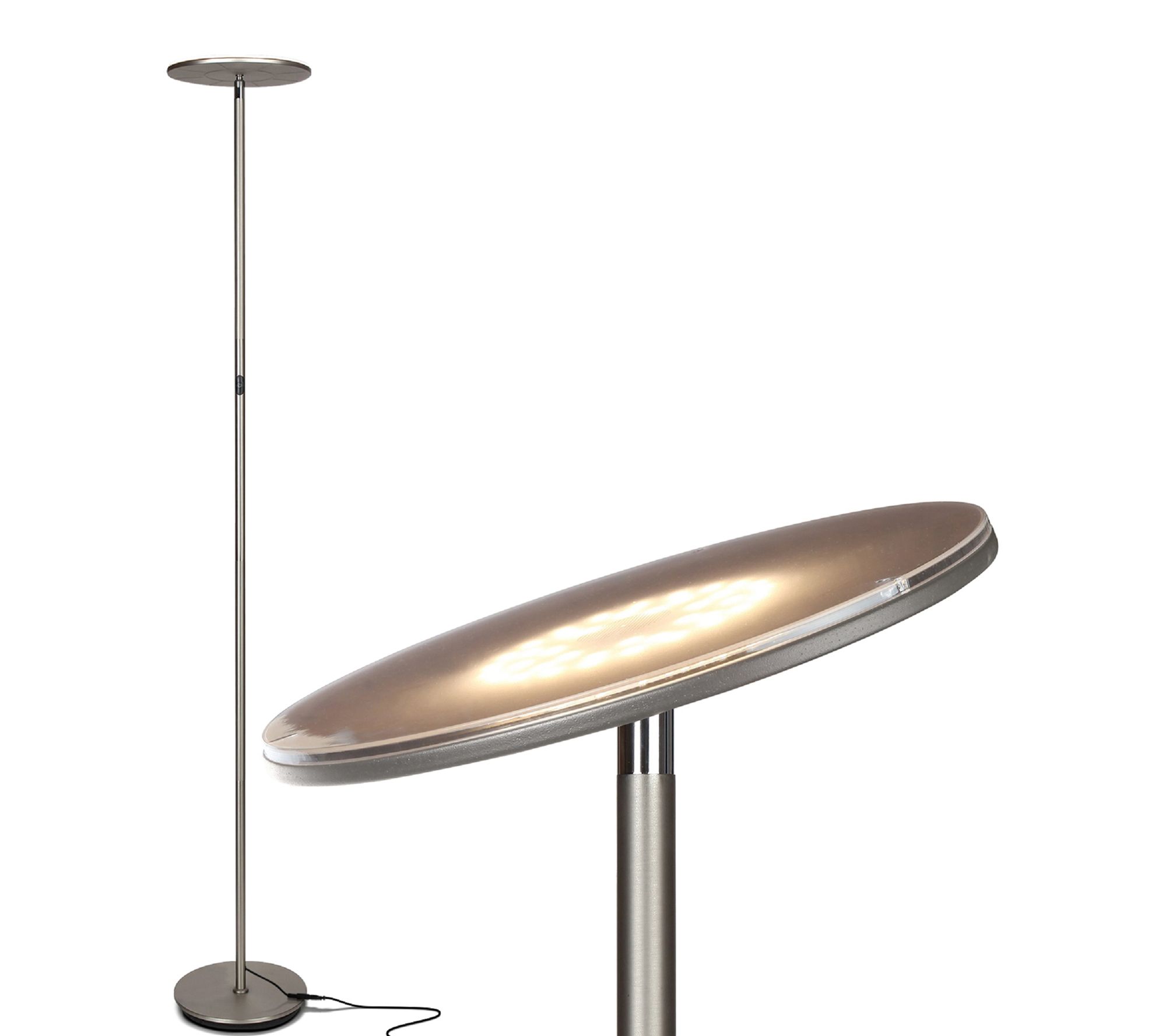 Brightech Sky Flux 67" LED Uplight Torchiere Lap