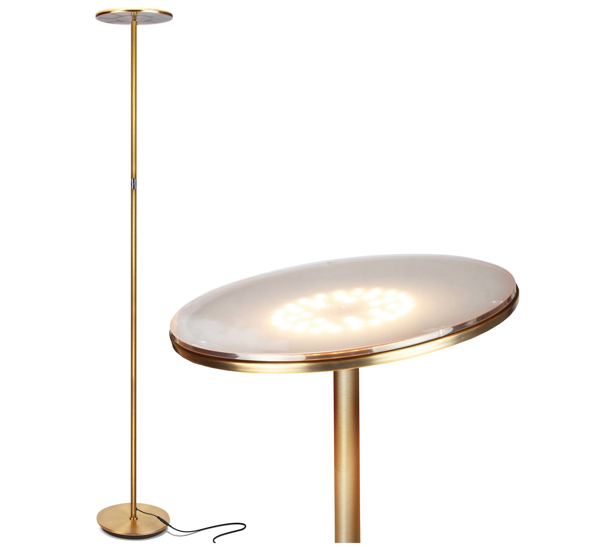 Brightech Sky Flux 67" LED Uplight Torchiere Lap