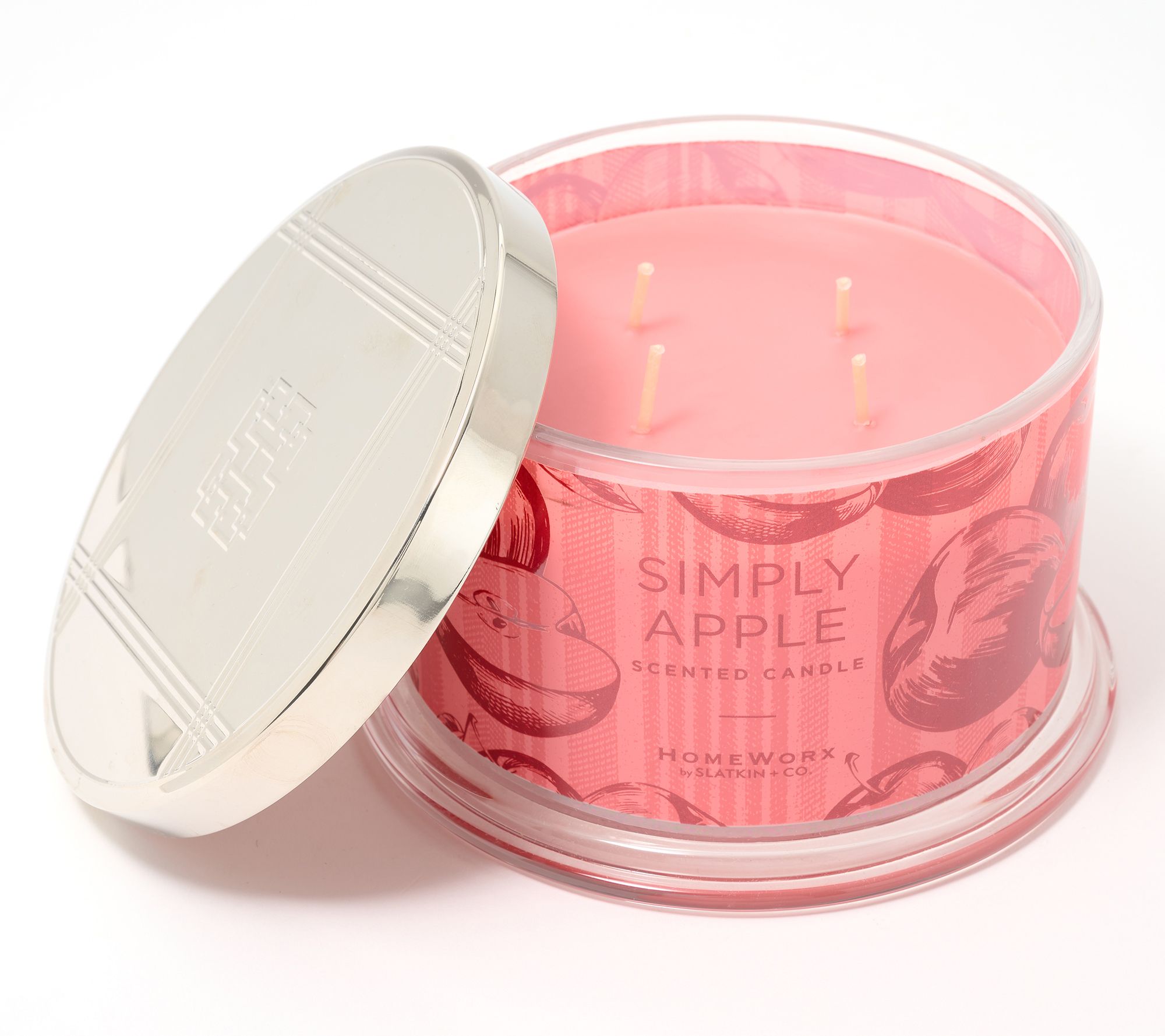 HomeWorx by Slatkin & Co. Simply Apple 18oz Candle