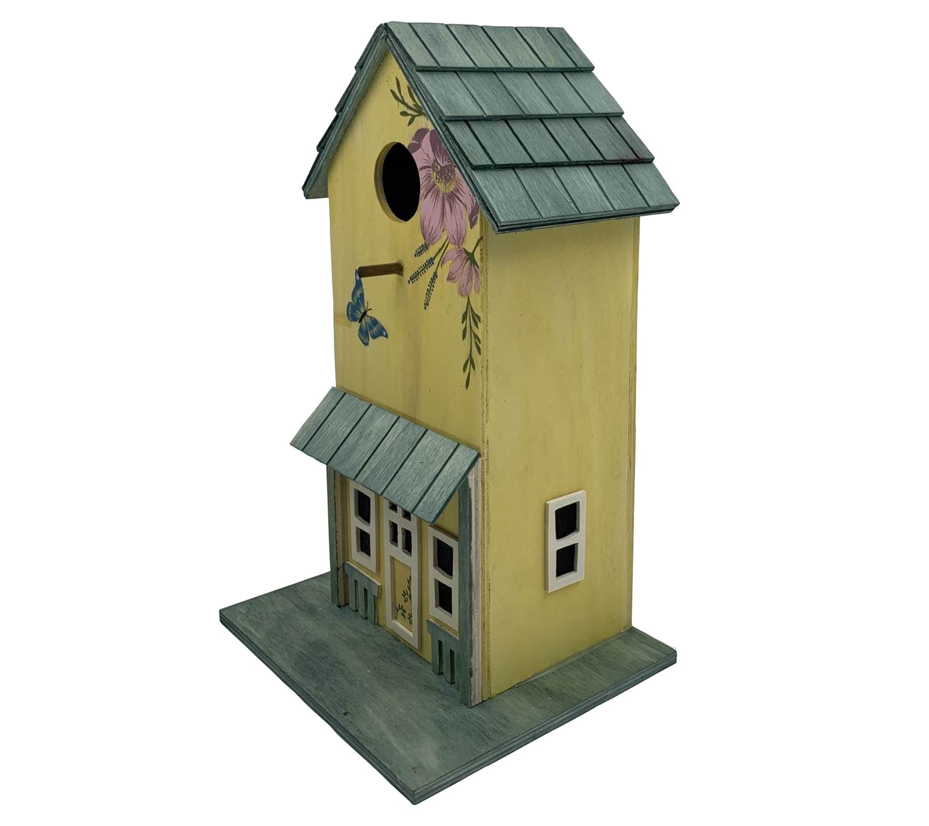 Santa's Workshop, Inc. 12"H Butterfly Cottage Birdhouse