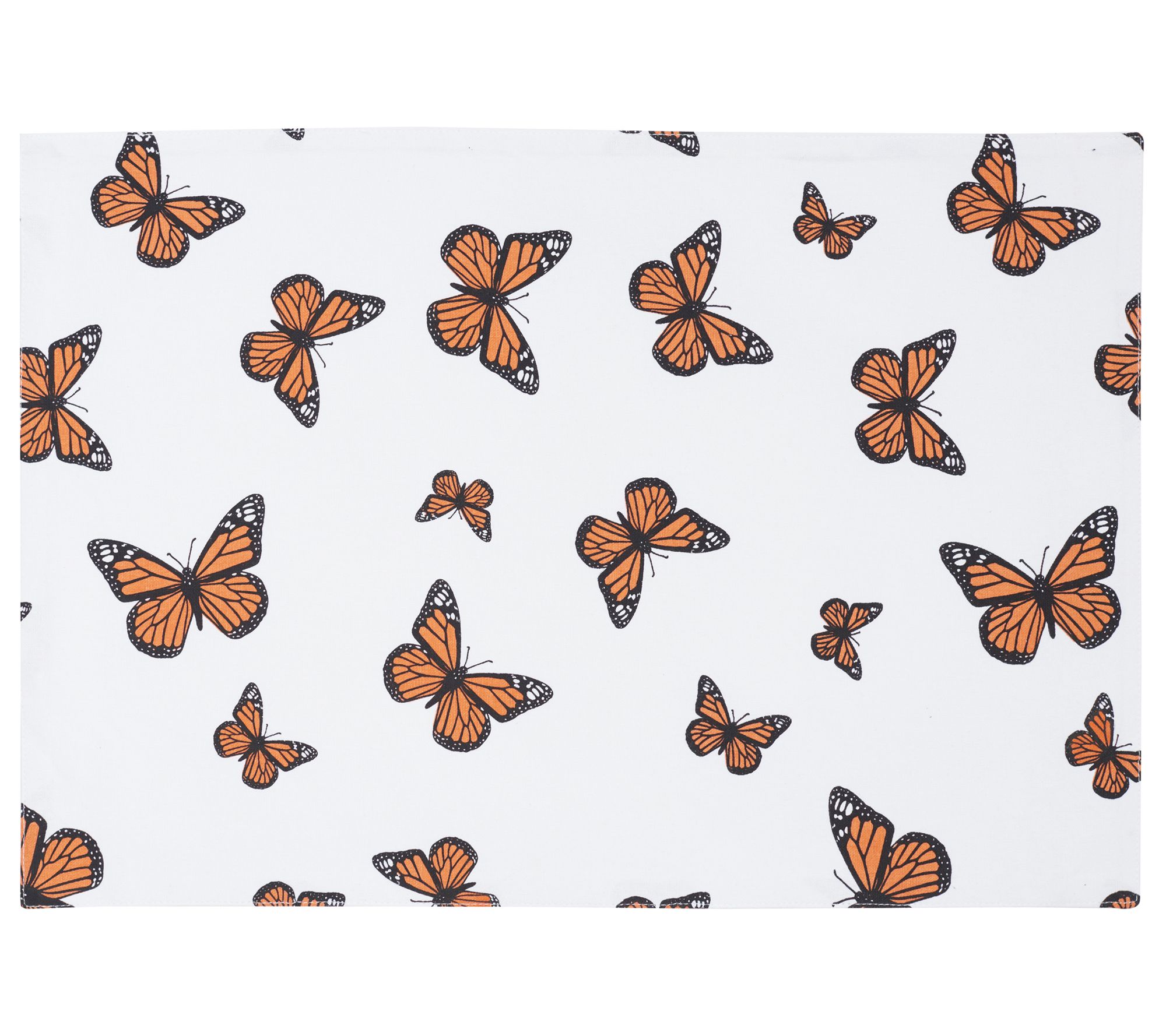 Monarch Butterfly Placemat, Set of 6 by Valerie