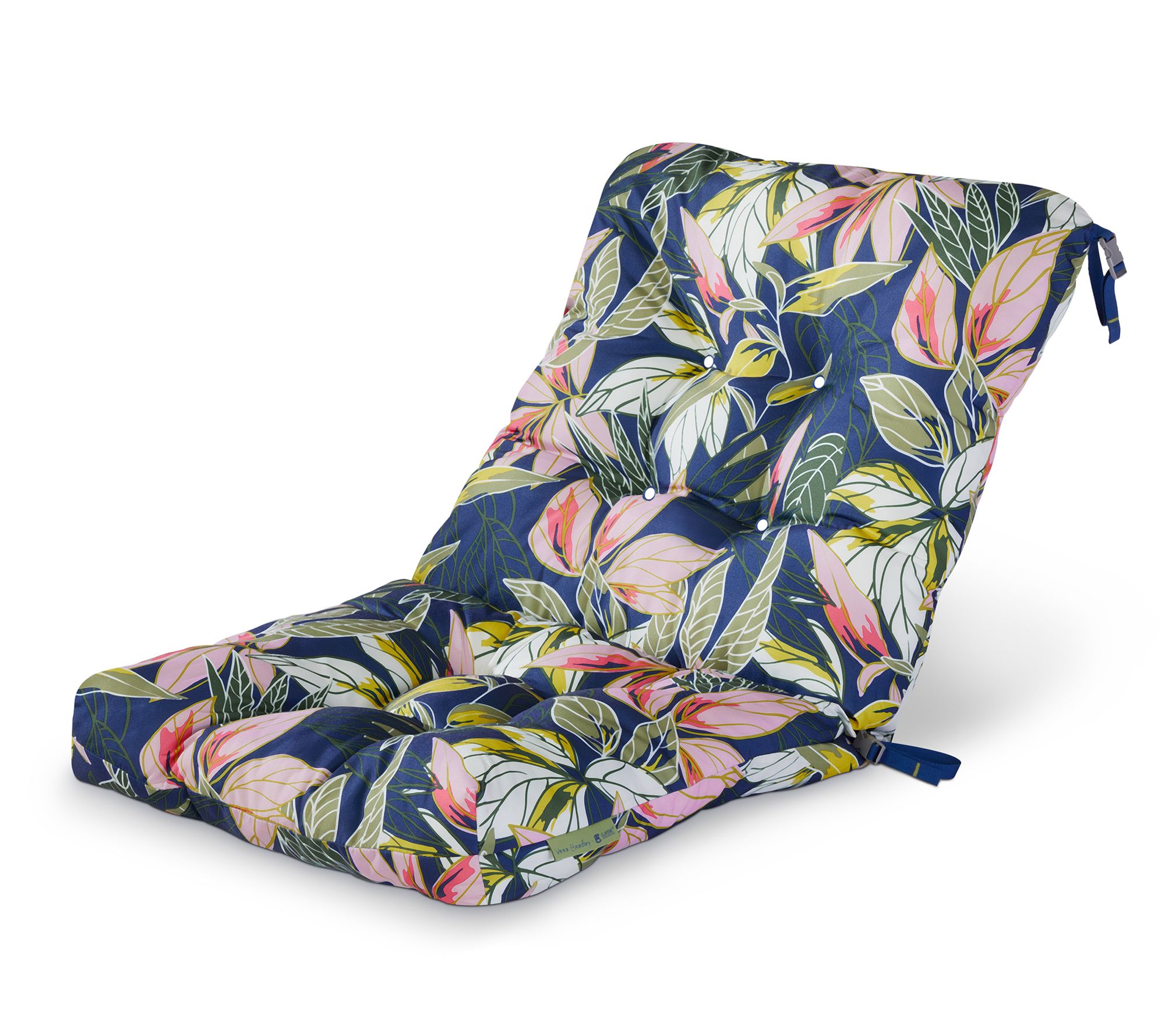 Vera Bradley Water-Resistant Patio Chair Cushion 21"x19"x22.5"