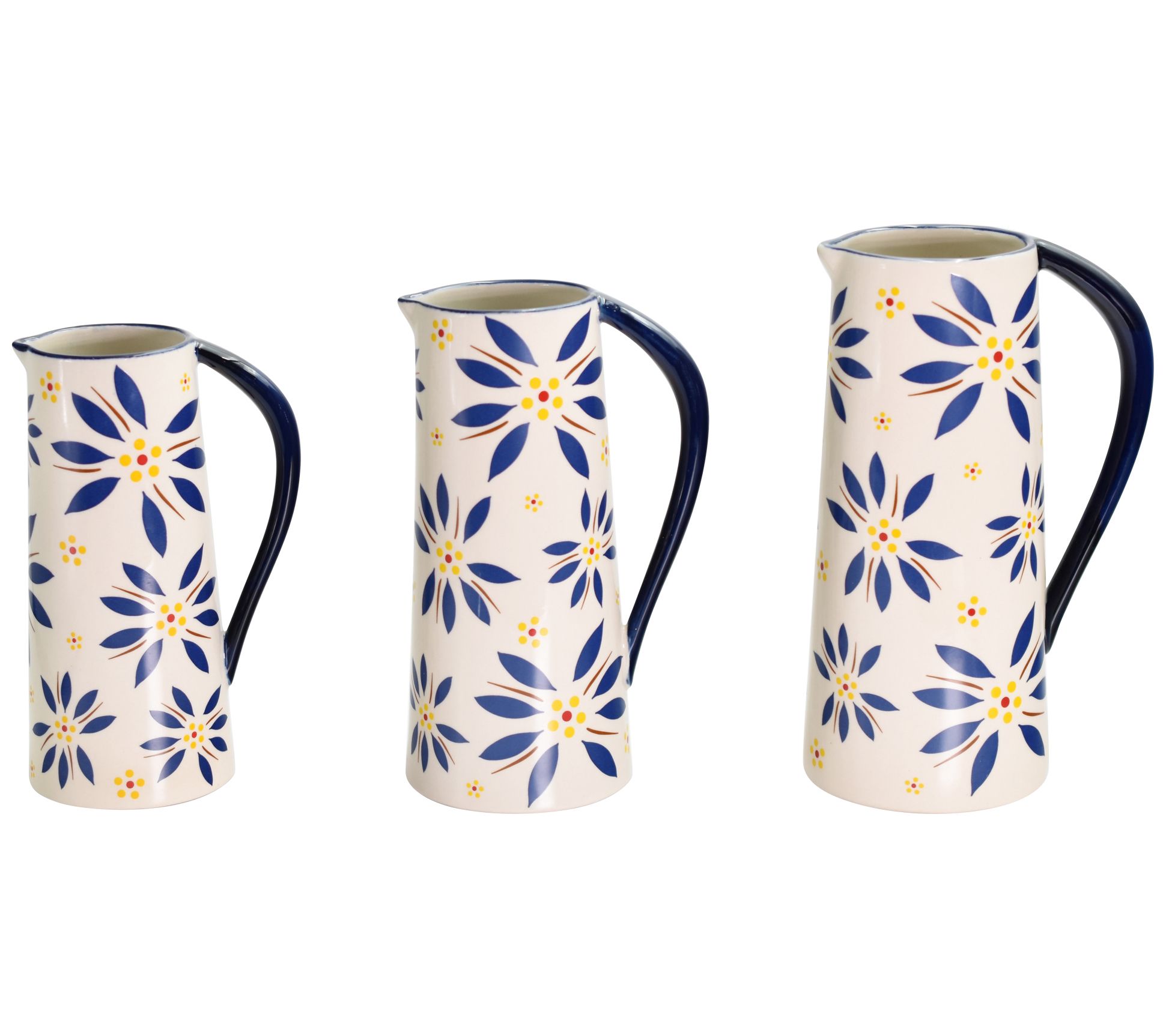 Temp-tations Old World Set of (3) Mini Pitchers