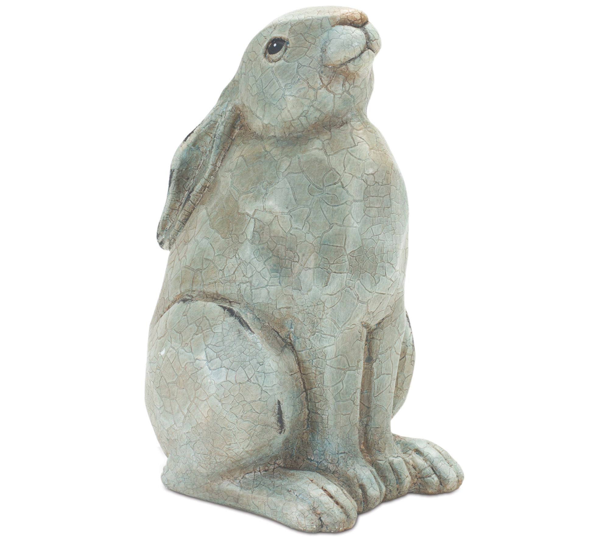 Melrose Garden Rabbit Figurine (Set of 2) - QVC.com