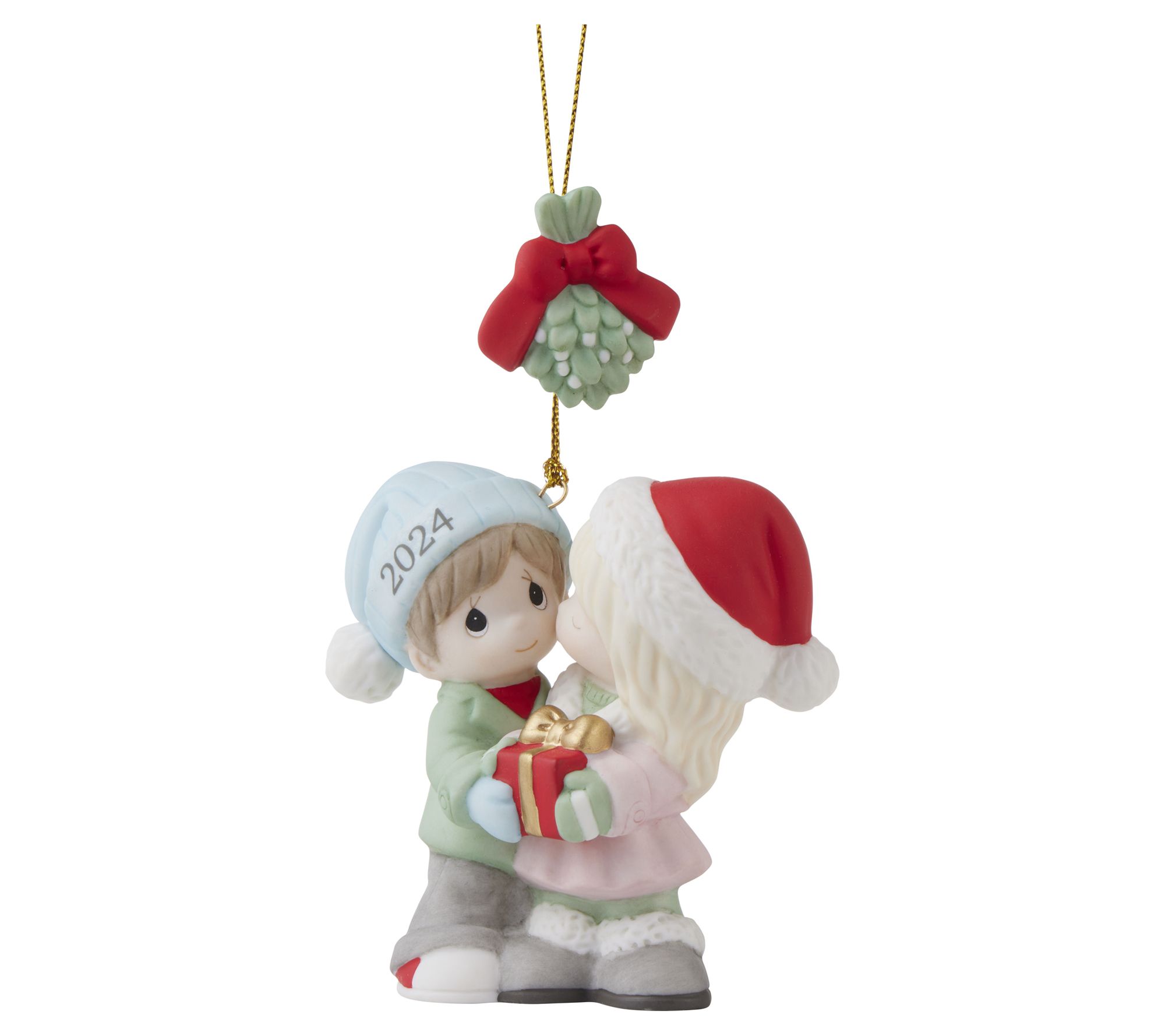 Precious Moments 1st Christmas Together Dated Couple Ornament - QVC.com