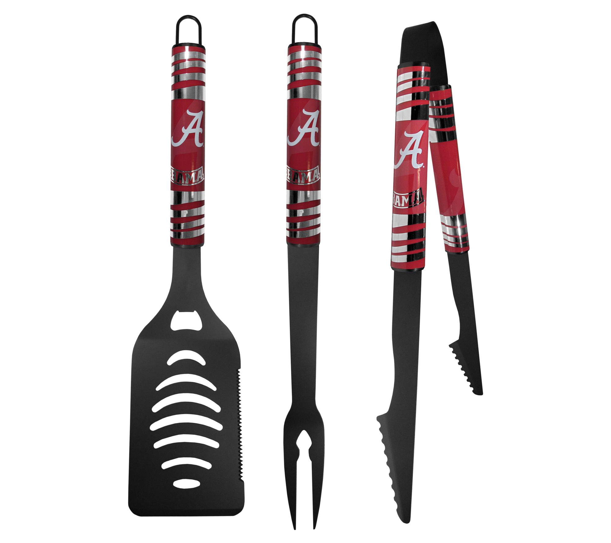 Siskiyou Sports College Color on Black BBQ Set- 3pc