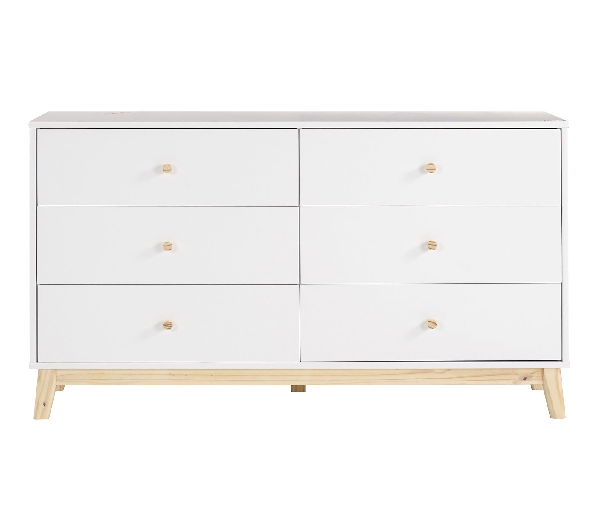 Alaterre Furniture MOD 60" Wood 6-Drawer DoubleDresser