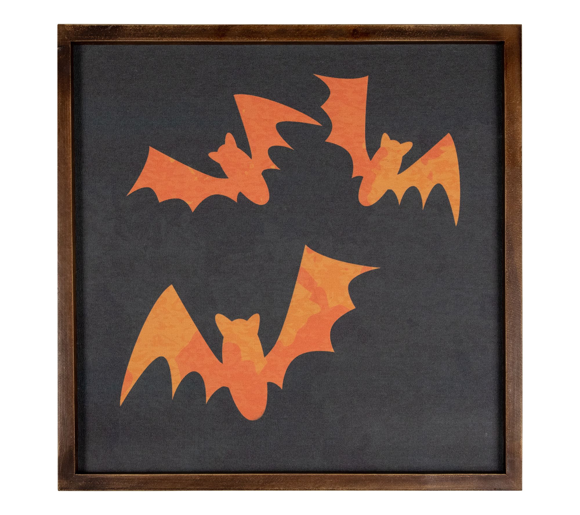 Northlight 15.75" Halloween Wall Decor with Bat Silhouettes