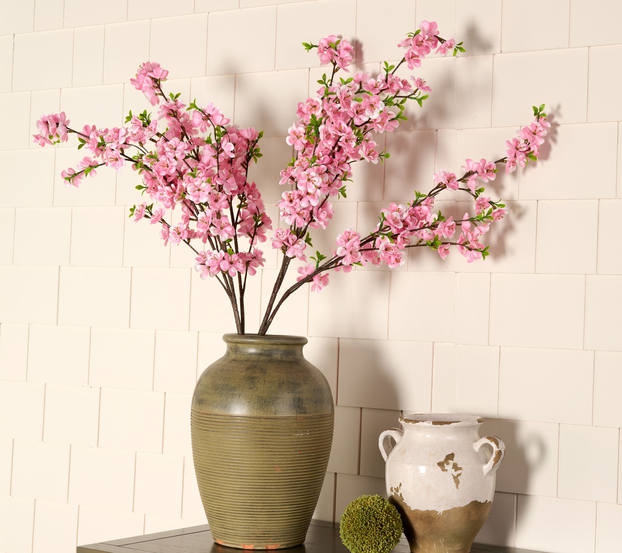 S/2 36" Indoor/Outdoor Cherry Blossom Branches by Kim Gravel