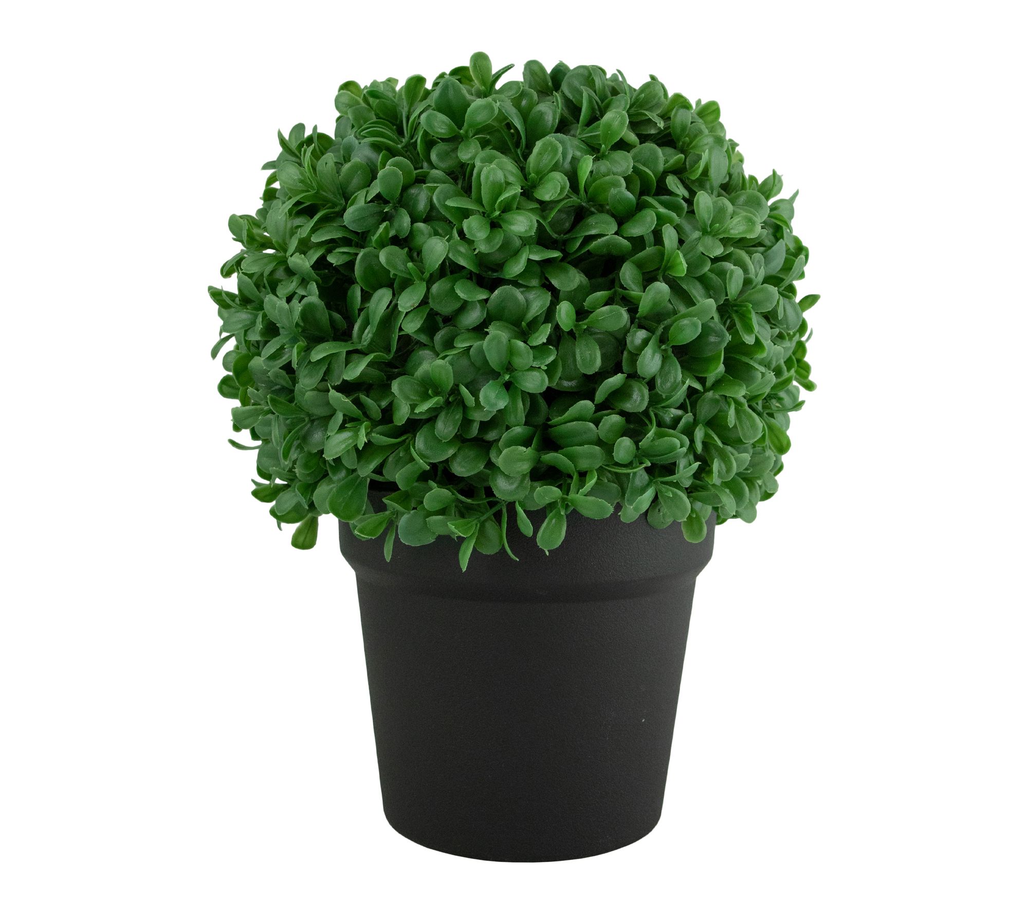 Northlight 9.5" Artificial Boxwood Ball Topiary in Round Pot