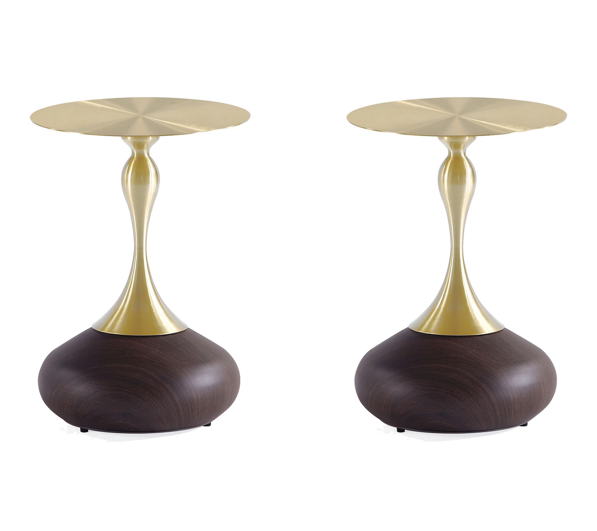 Manhattan Comfort Patchin End Table - Set of 2