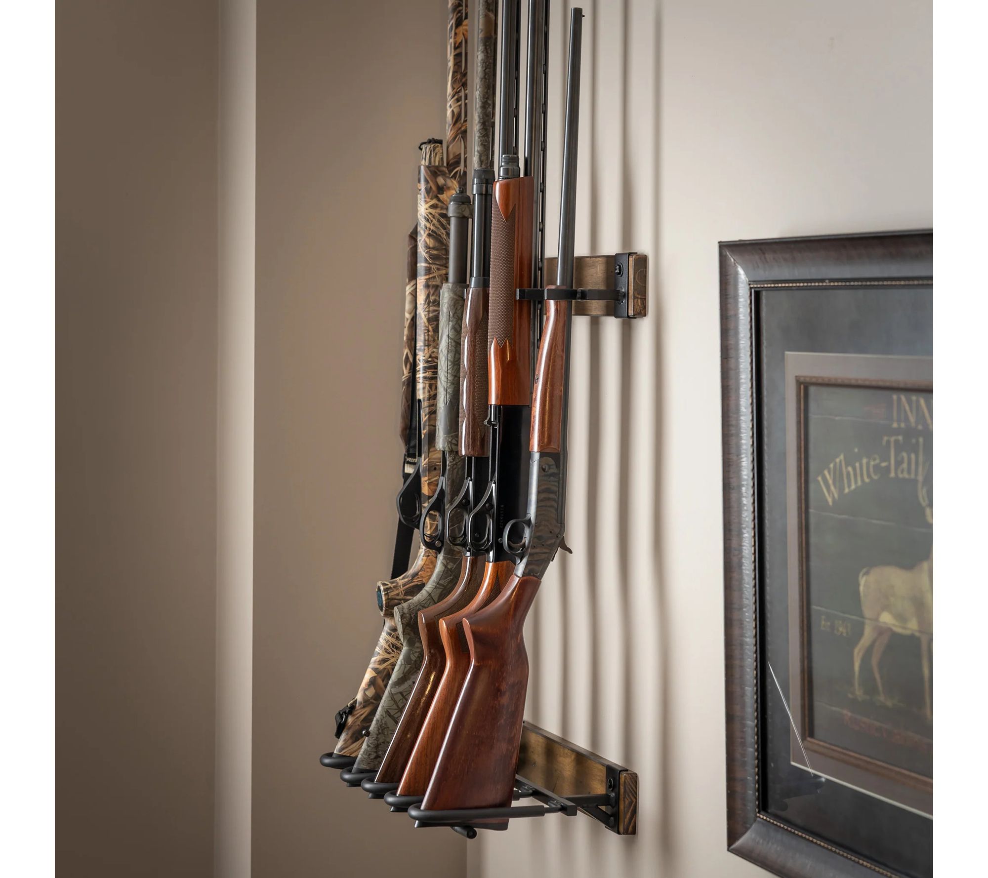 StoreYour FORGE Firearm Wall Mount Display - 5Slots