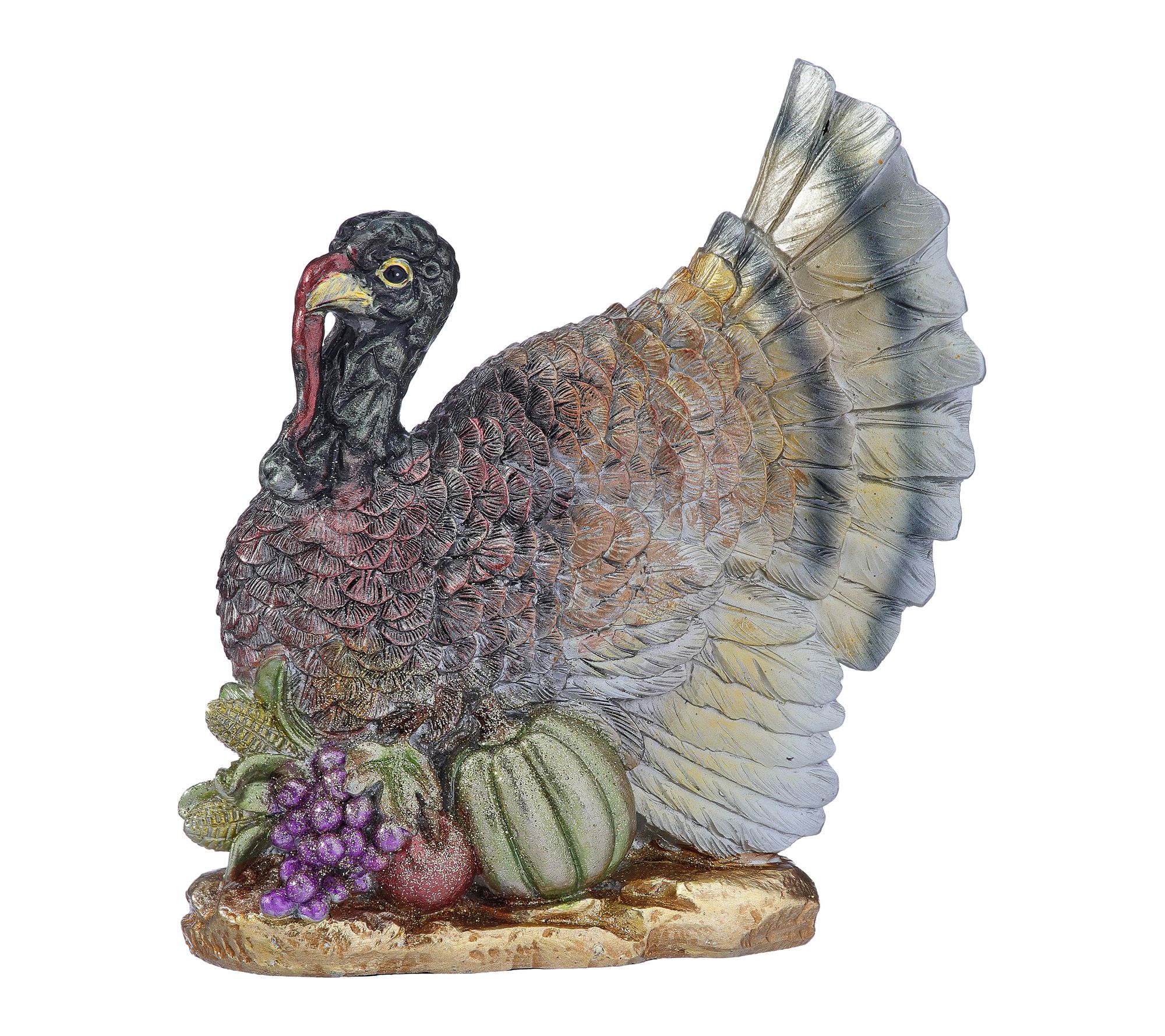 7" Resin Delarobia Turkey by Valerie