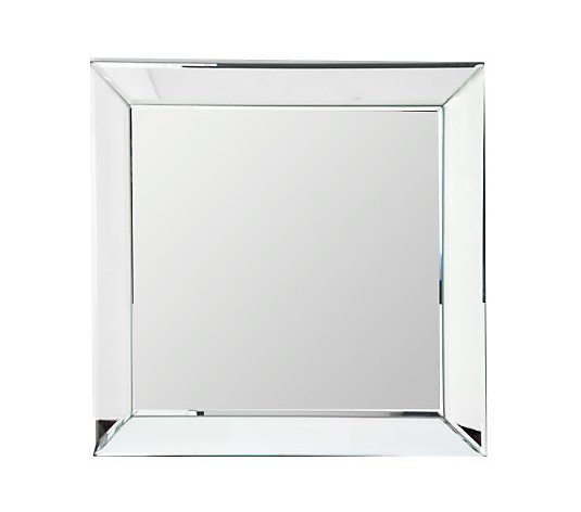 Linda Dano Beveled Mirror 15 X, Square Beveled Mirror Centerpiece