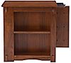 Powell Hellings Decorative Storage Cabinet Tabl e Oak, 2 of 3