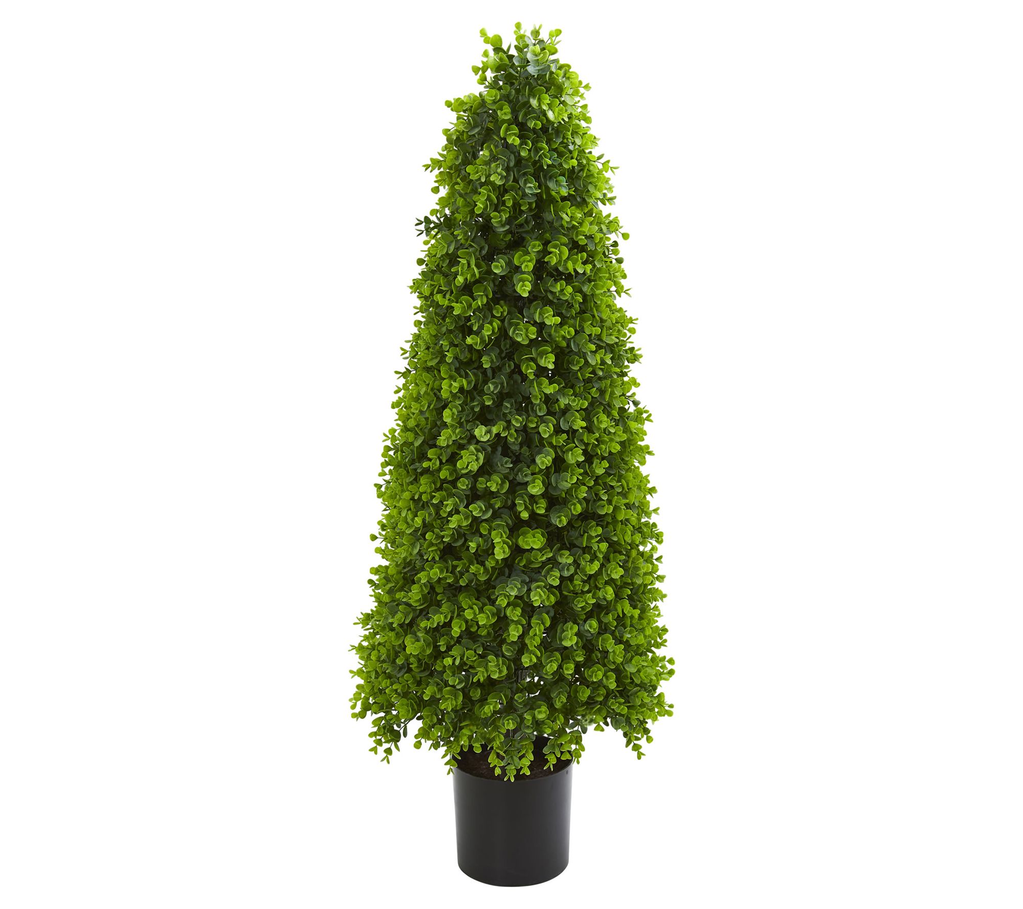 4' Eucalyptus Topiary Artificial Tree (Indoor/Outdoor) - QVC.com