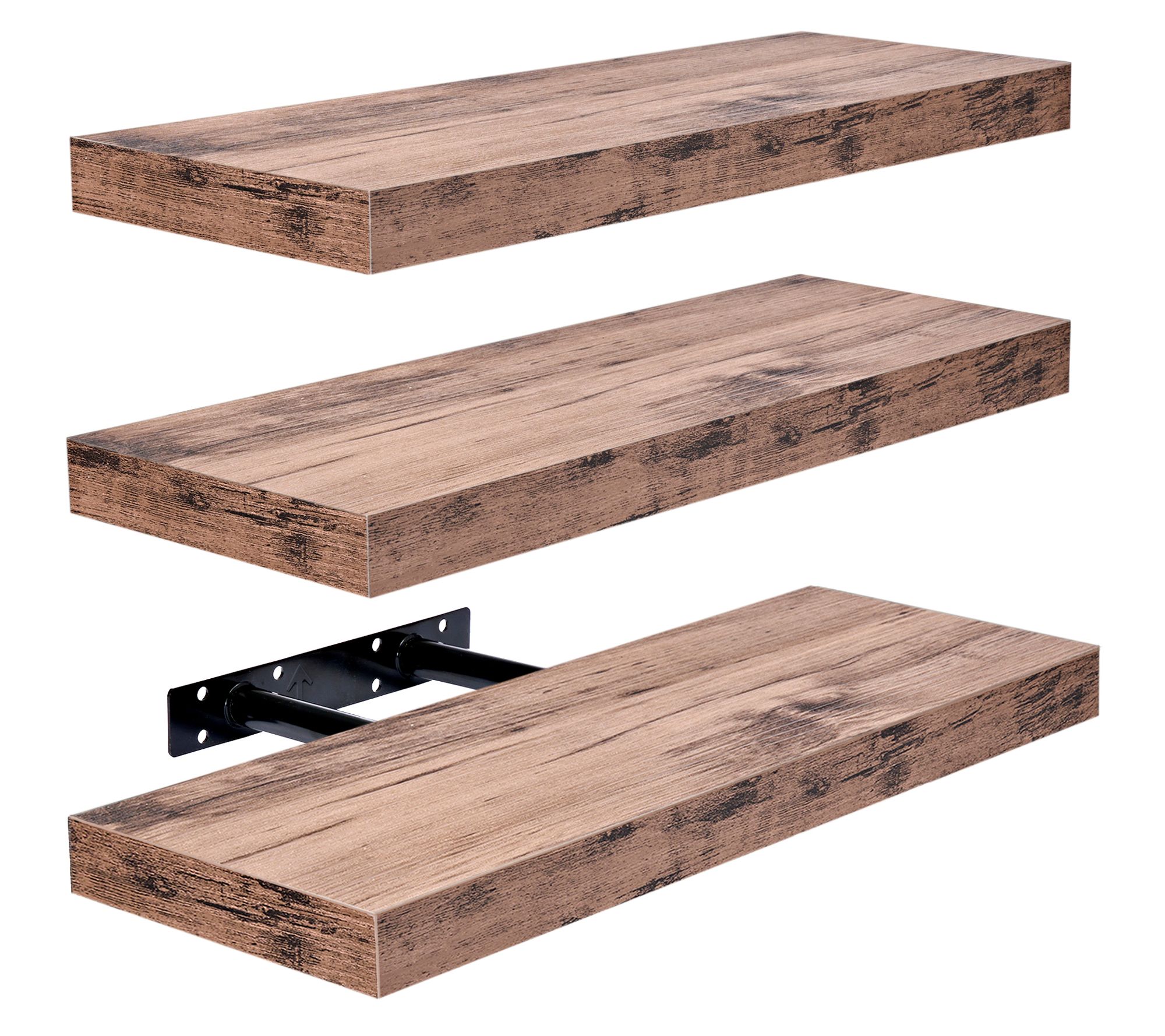 Sorbus Extra Long Decorative Floating Shelves