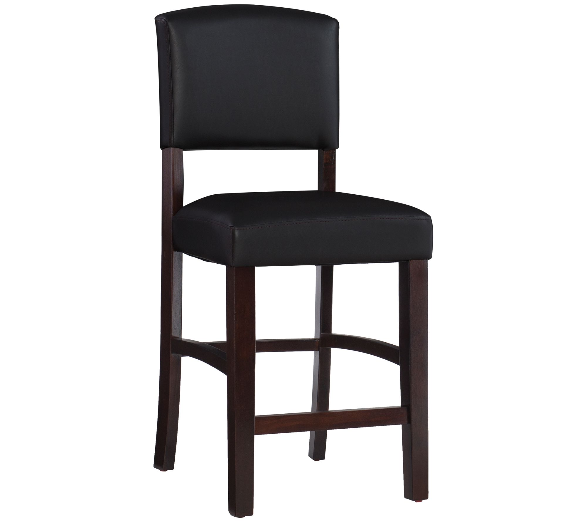 Linon Home Ronin Kitchen Counter Stool W/ Padded Back & Seat